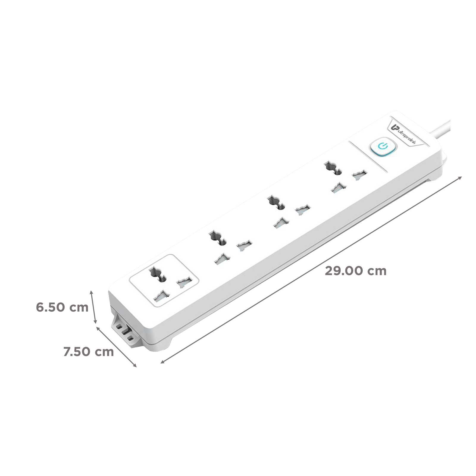 ultraprolink Surge Shield 10000 Amps 4 Sockets Surge Protector (2 Meters, Fire Retardant Material, UM1047, White) ultraprolink Surge Shield 10000 Amps 4 Sockets Surge Protector (2 Meters, Fire Retardant Material, UM1047, White)_3