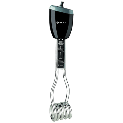 Bajaj Waterproof Immersion Rod (1500 Watts, 150833, Black/Silver)