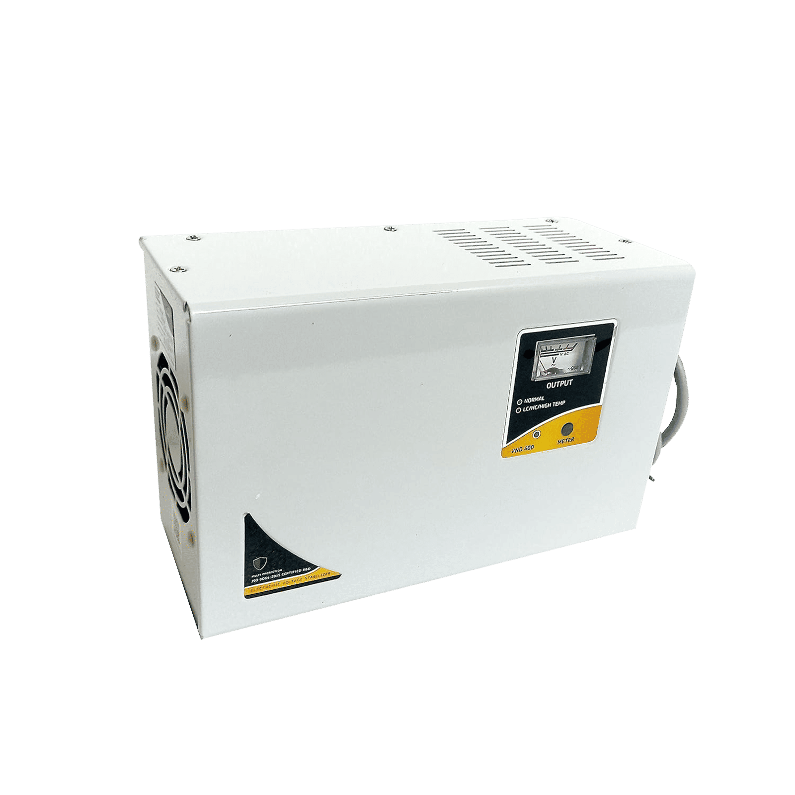 V-GUARD 12 Amps Voltage Stabilizer For Up to 1.5 Ton Air Conditioner (150 - 285 V, Built-In Thermal Overload Protection, VND 400, Grey) V-GUARD 12 Amps Voltage Stabilizer For Up to 1.5 Ton Air Conditioner (150 - 285 V, Built-In Thermal Overload Protection, VND 400, Grey)_3
