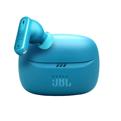 JBL Tune Beam 2 JBLTBEAM2TQE TWS Earbuds with Adaptive Noise Cancellation (IP54 Water Resistant, Smart Ambient Technology, Turquoise)