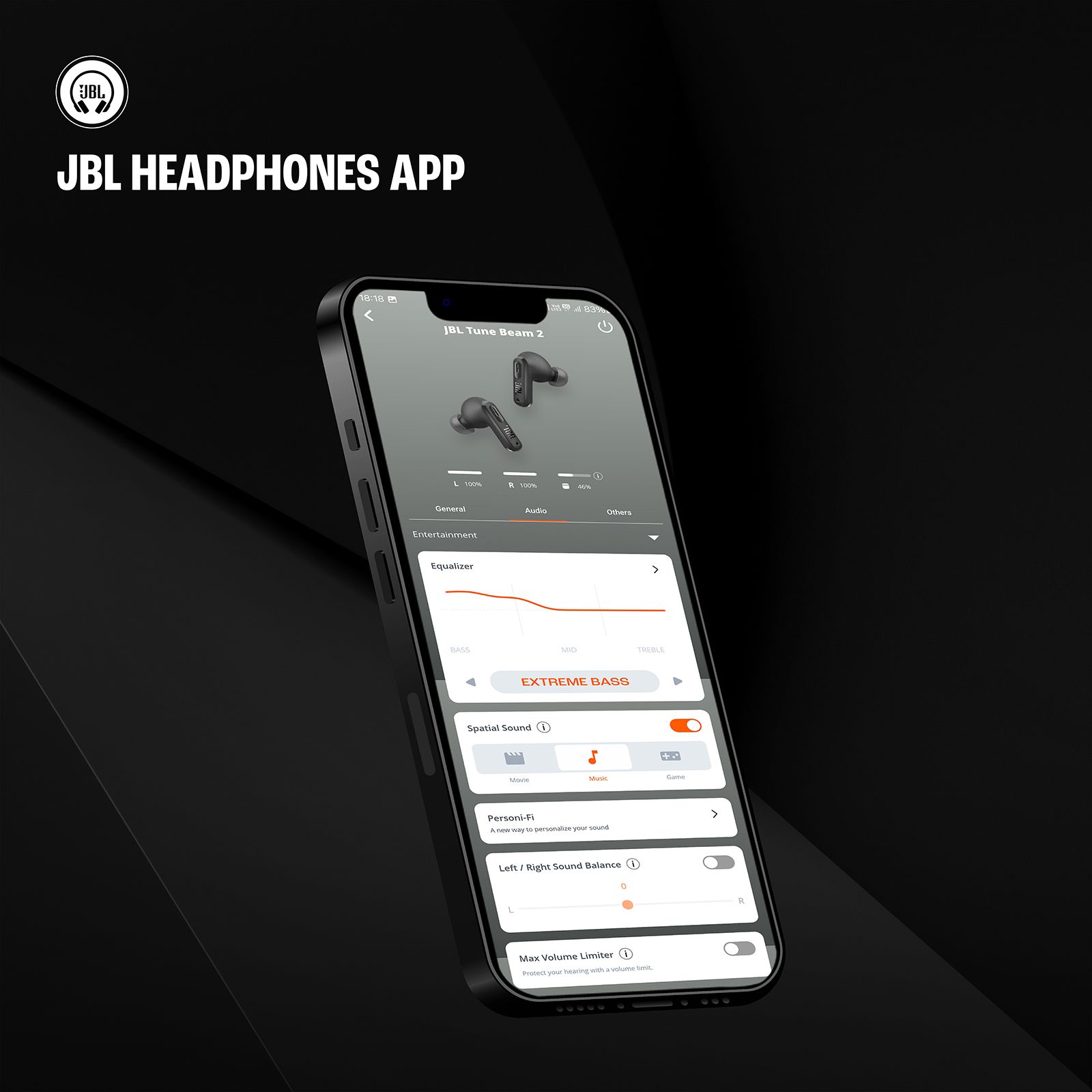 JBL Tune Beam 2 TWS Earbuds with Adaptive Noise Cancellation (IP54 Water Resistant, 48 Hours Playback, Turquoise) JBL Tune Beam 2 TWS Earbuds with Adaptive Noise Cancellation (IP54 Water Resistant, 48 Hours Playback, Turquoise)_14