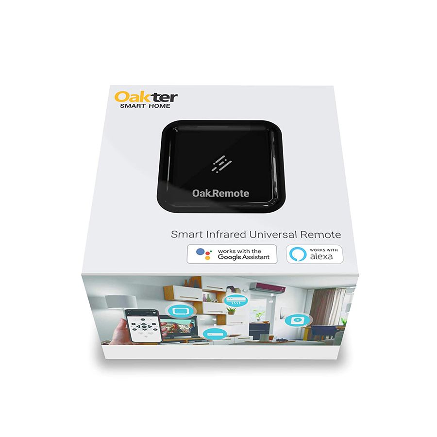 Oakter OakRemote Universal Remote (360 Degree IP Coverage, White)_6
