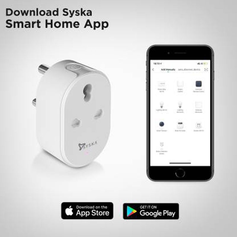 SYSKA 16 A Smart Plug (SSK-MWP003, White) SYSKA 16 A Smart Plug (SSK-MWP003, White)_5