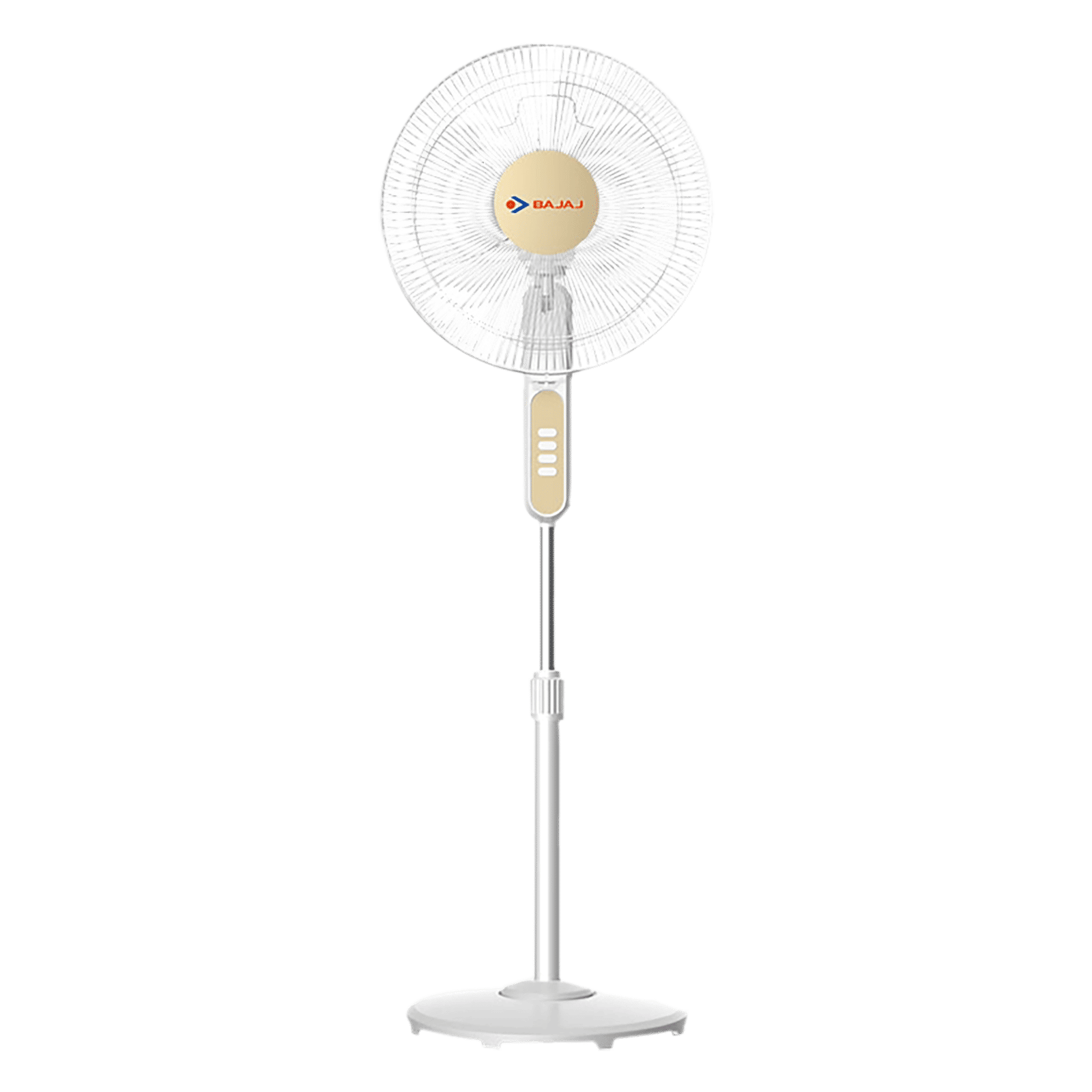 BAJAJ Midea 400mm 3 Blade Silent Operation Pedestal Fan (Thermal Overload Protector, White) BAJAJ Midea 400mm 3 Blade Silent Operation Pedestal Fan (Thermal Overload Protector, White)_1