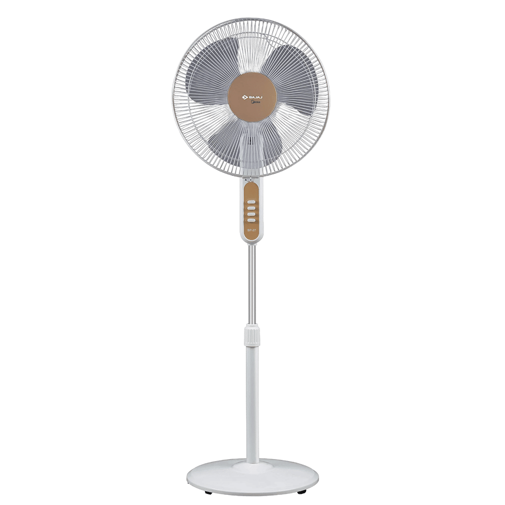 BAJAJ Midea 400mm 3 Blade Silent Operation Pedestal Fan (Thermal Overload Protector, White) BAJAJ Midea 400mm 3 Blade Silent Operation Pedestal Fan (Thermal Overload Protector, White)_6