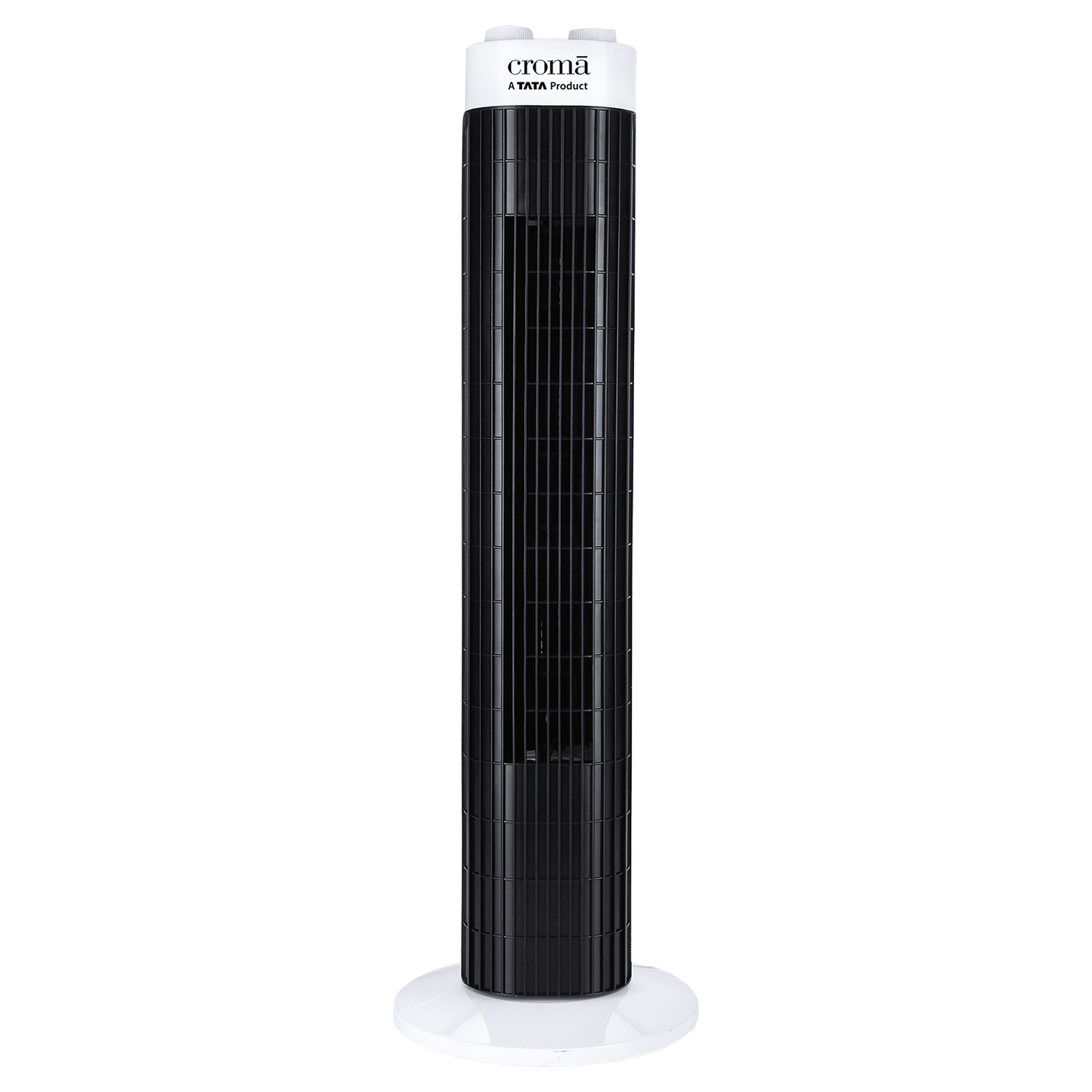 Croma Bladeless 540 m3/hr Air Delivery Tower Fan (Blade Free Design, White & Black)_1