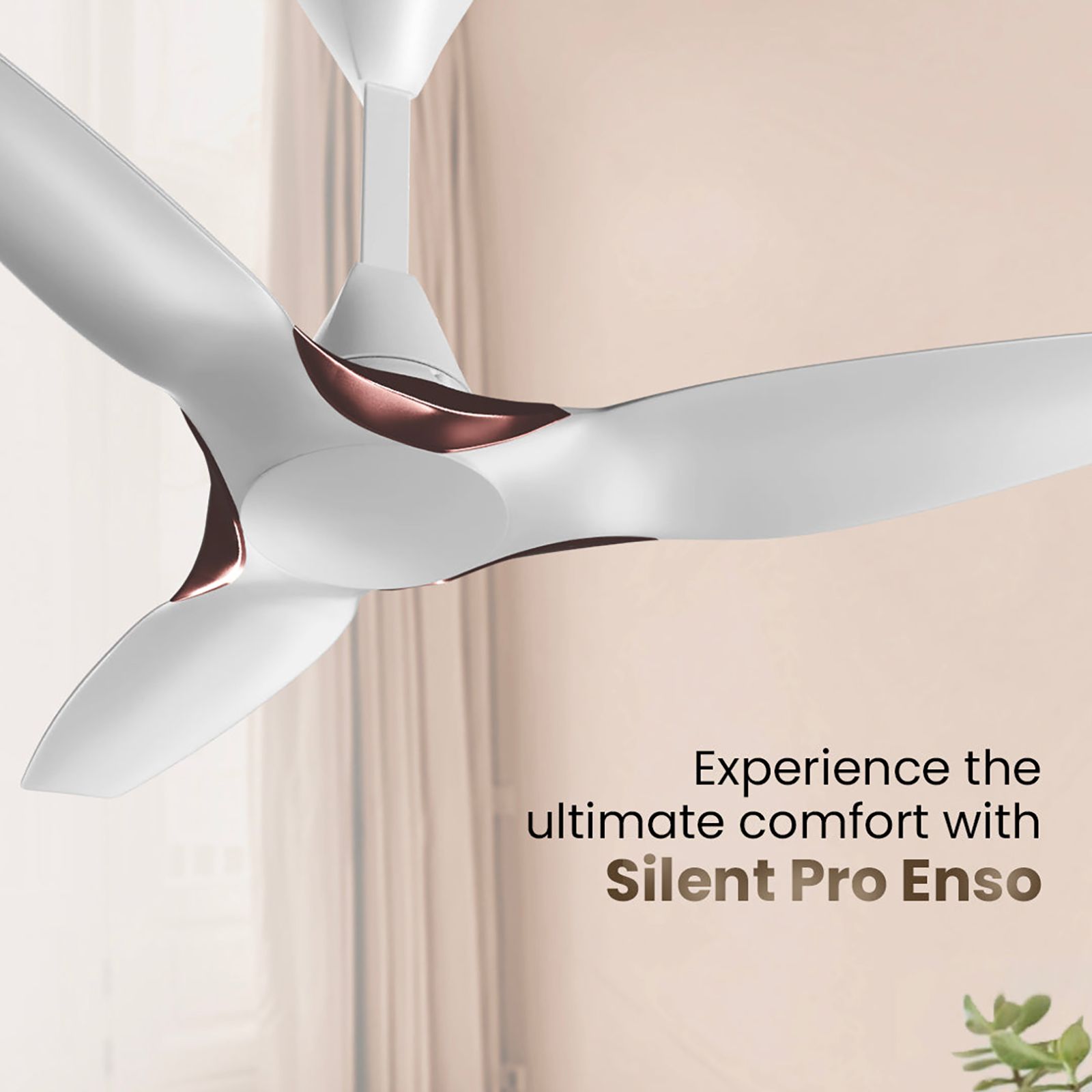Crompton SilentPro Enso 5 Star 1200mm 3 Blade BLDC Motor Ceiling Fan with Remote (Intelligent Memory Function, Mist White)_7