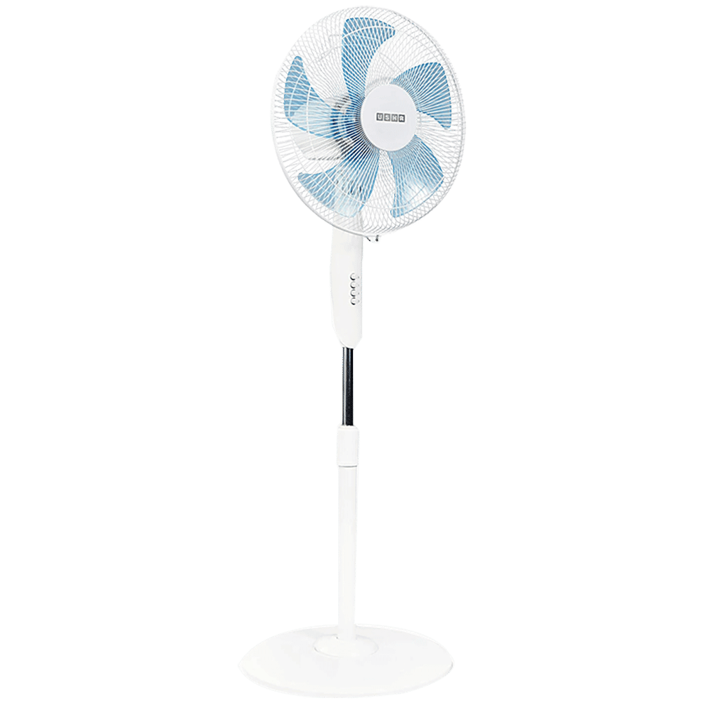 USHA Pentacool 400mm 5 Blade Copper Motor Pedestal Fan (Thermal Overload Protector, White) USHA Pentacool 400mm 5 Blade Copper Motor Pedestal Fan (Thermal Overload Protector, White)_4