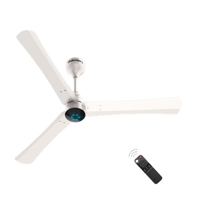atomberg Renesa Plus 5 Star 1200mm 3 Blade BLDC Motor Ceiling Fan with Remote (LED Indicator, Pearl White)