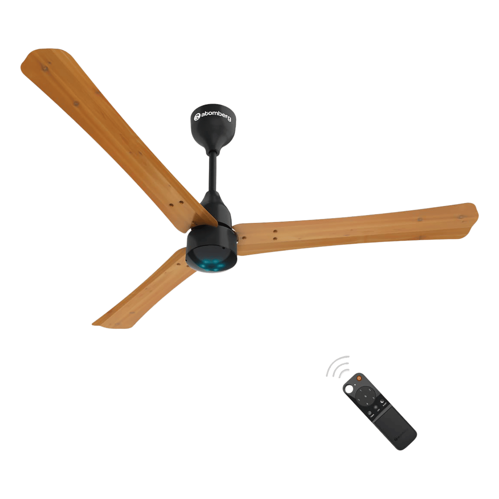 atomberg Renesa Smart Plus 5 Star 1200mm 3 Blade BLDC Motor Smart Ceiling Fan with Remote (Alexa & Google Assistant, Golden Oakwood) atomberg Renesa Smart Plus 5 Star 1200mm 3 Blade BLDC Motor Smart Ceiling Fan with Remote (Alexa & Google Assistant, Golden Oakwood)_7