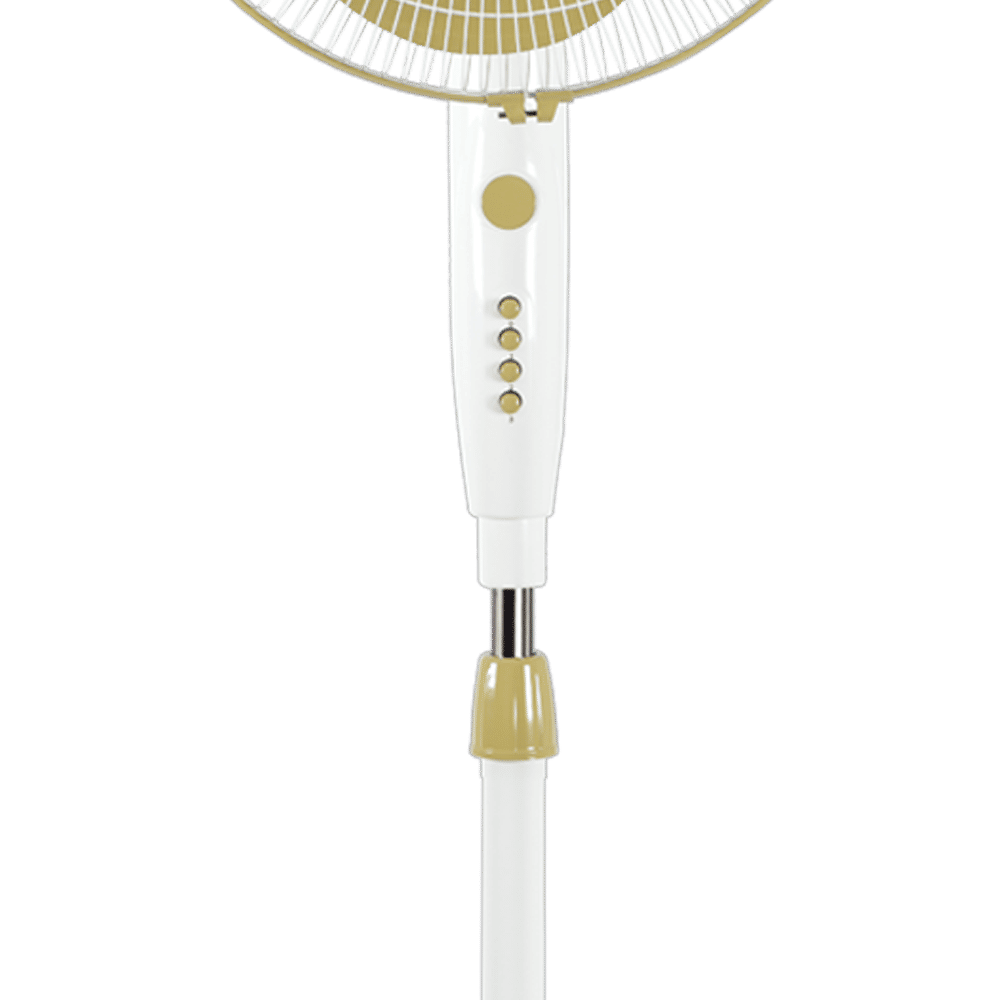 HAVELLS Trendy 400mm 3 Blade High Speed Pedestal Fan (Exotic Rich, Golden White)_2