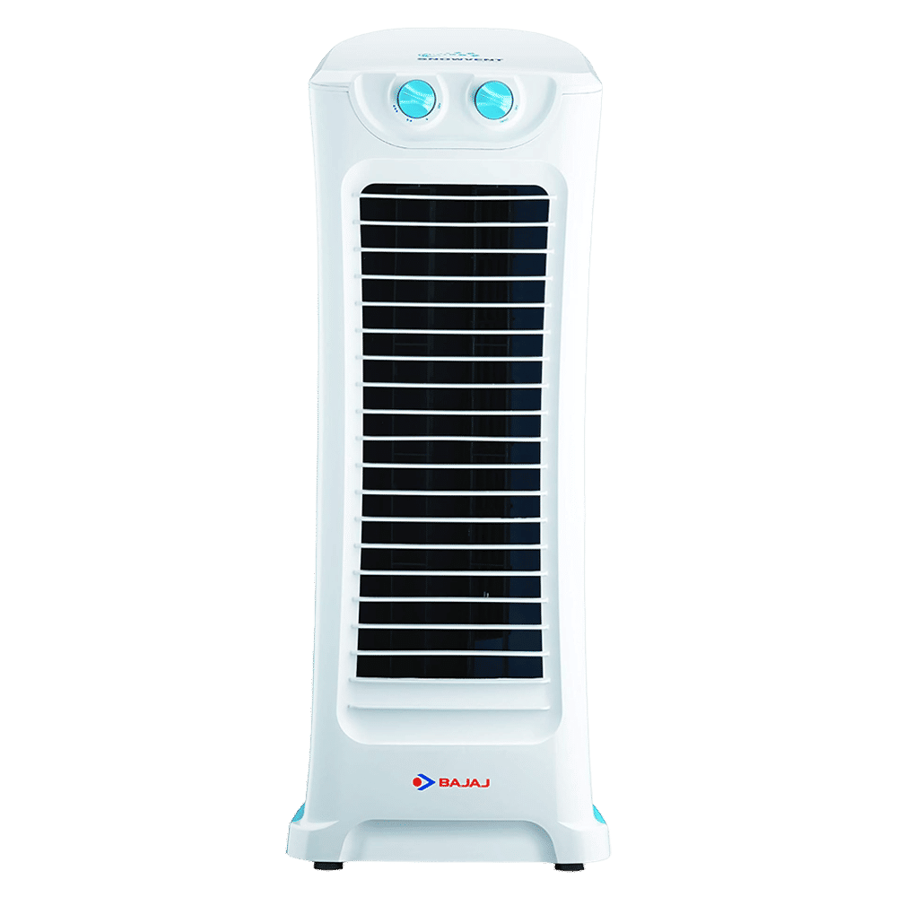 BAJAJ Snowvent Bladeless 2500 m3/hr Air Delivery Tower Fan (Ergonomic Control Panel, Blue & Turquoise)_8