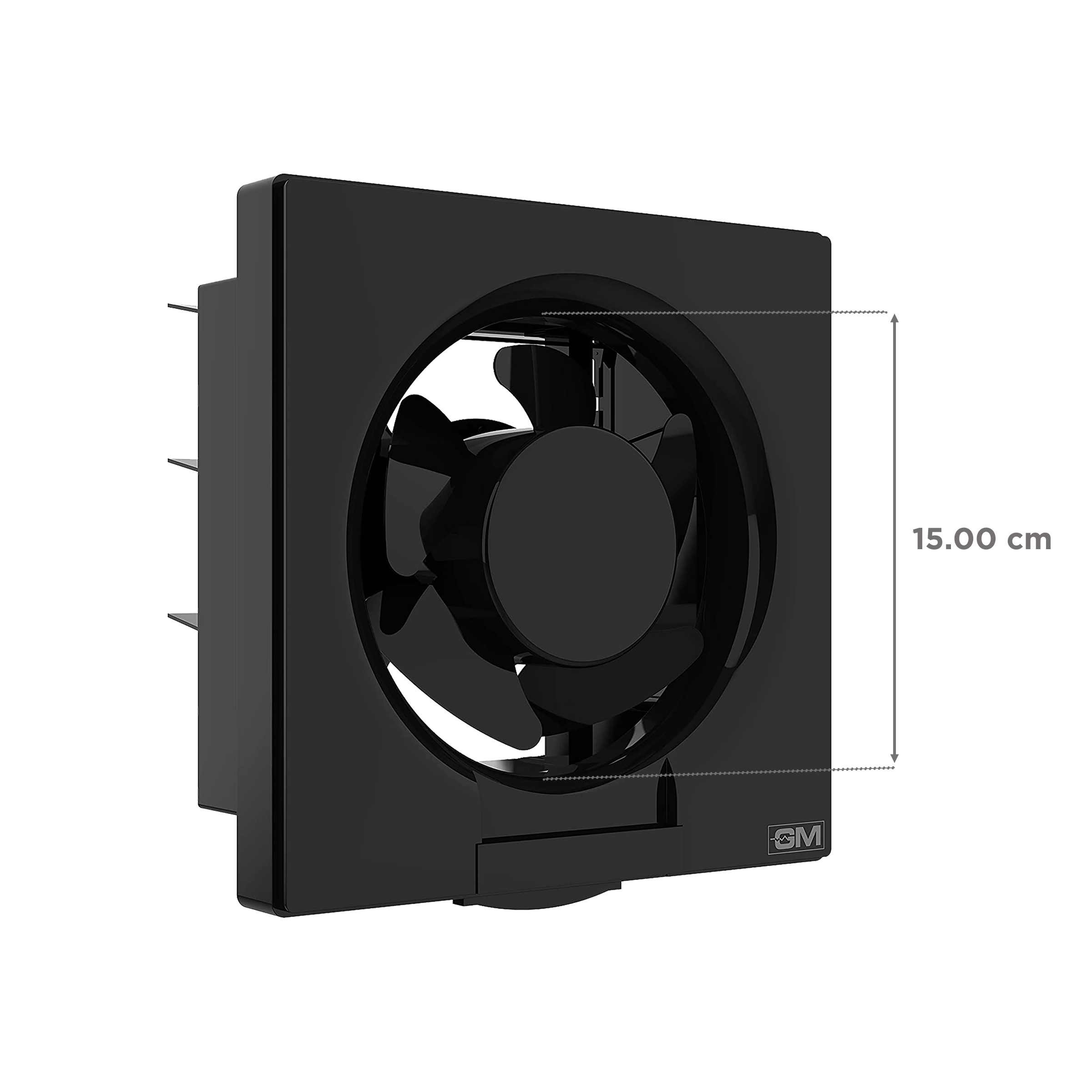 GM Eco Air 150mm Exhaust Fan (Low Noise Operation, Black) GM Eco Air 150mm Exhaust Fan (Low Noise Operation, Black)_2