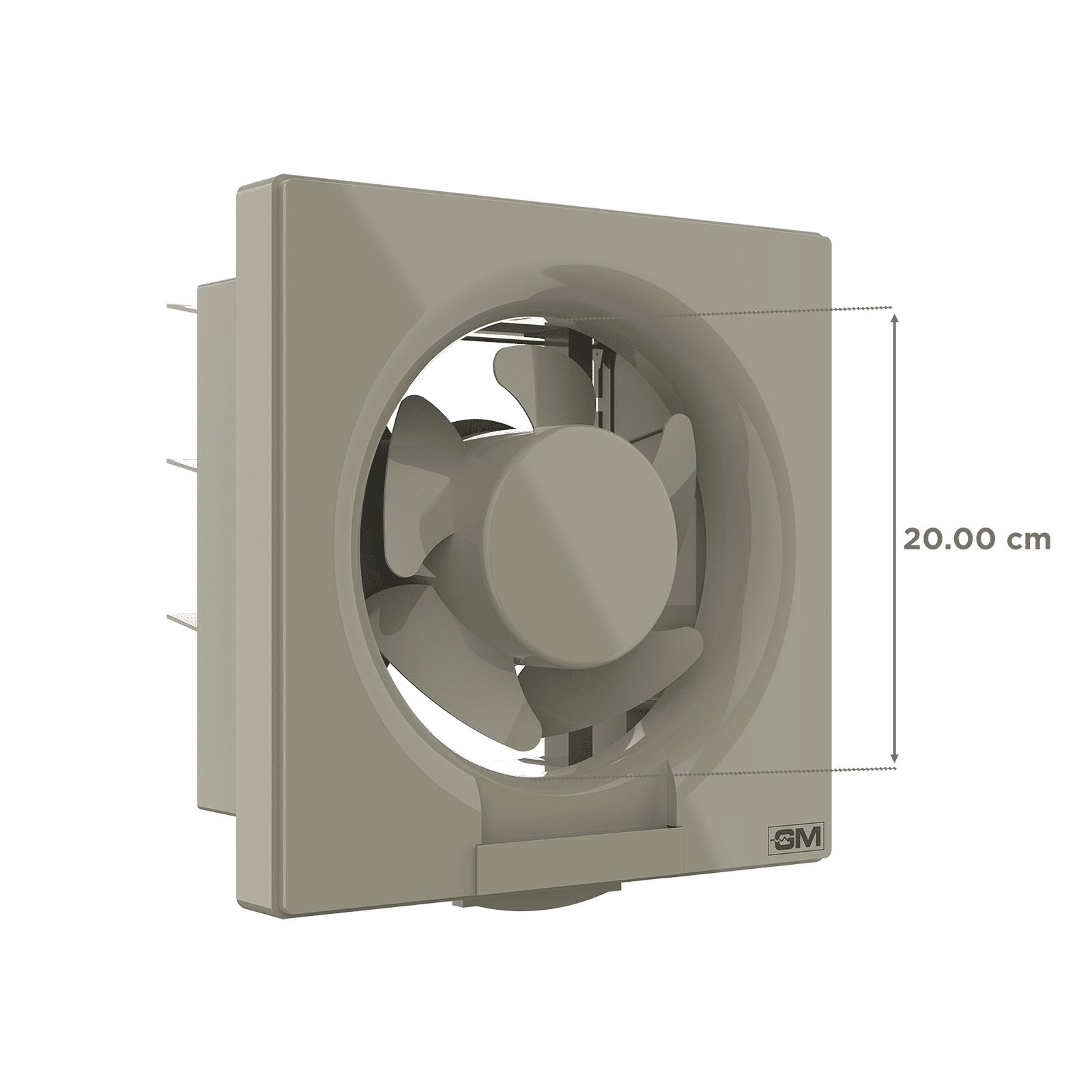 GM Eco Air 200mm Exhaust Fan (Low Noise Operation, Ivory) GM Eco Air 200mm Exhaust Fan (Low Noise Operation, Ivory)_2
