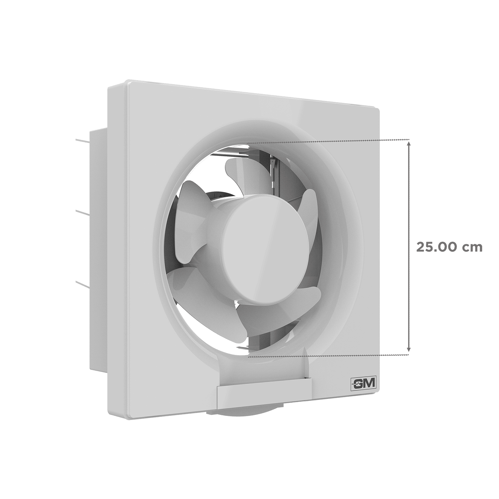 GM Eco Air 250mm Exhaust Fan (Super Silent Functionality, White)_2
