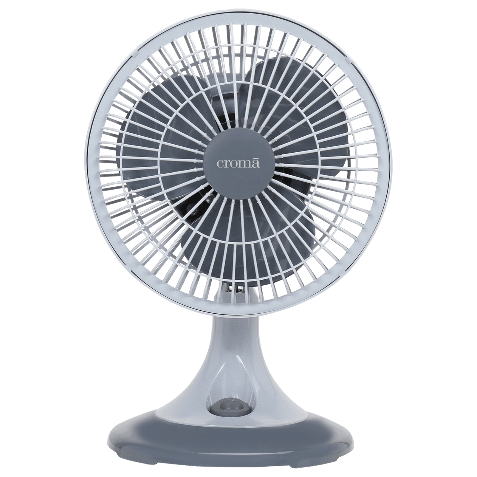 Croma 225mm 3 Blade Energy Efficient Table Fan (Silent Operation, Grey)_1