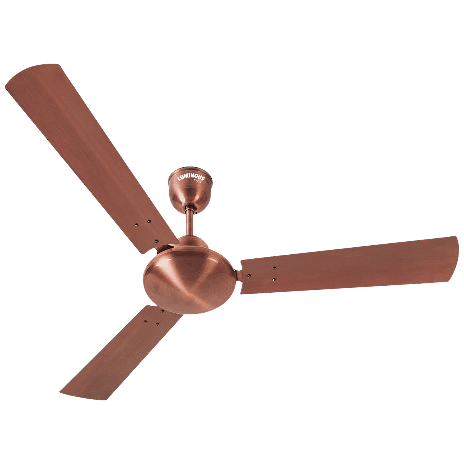 LUMINOUS Enchante 1200mm 3 Blade High Speed Ceiling Fan (Electroplated Finish, Antique Copper)_1