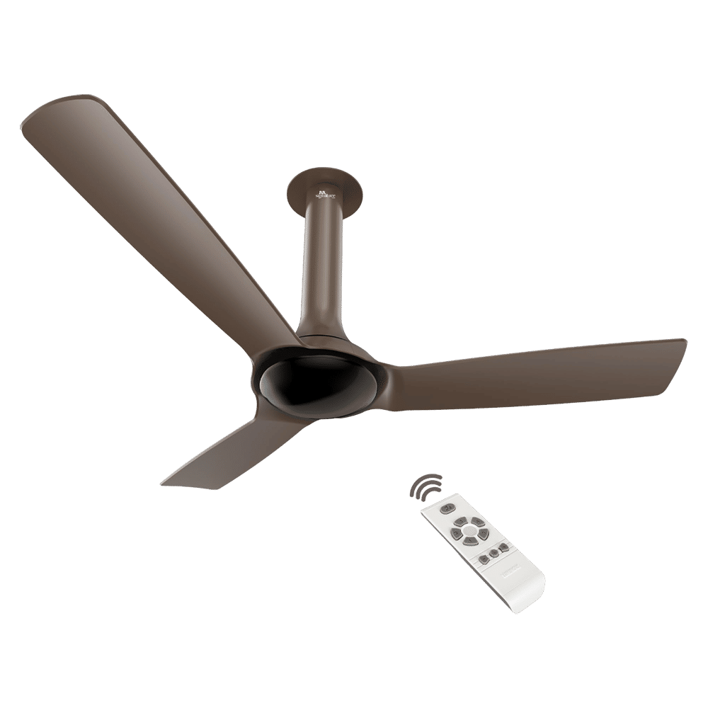 LUMINOUS New York Chelsea 5 Star 1200mm 3 Blade BLDC Motor Ceiling Fan with Remote (Energy Saving, Caramel Brown) LUMINOUS New York Chelsea 5 Star 1200mm 3 Blade BLDC Motor Ceiling Fan with Remote (Energy Saving, Caramel Brown)_1