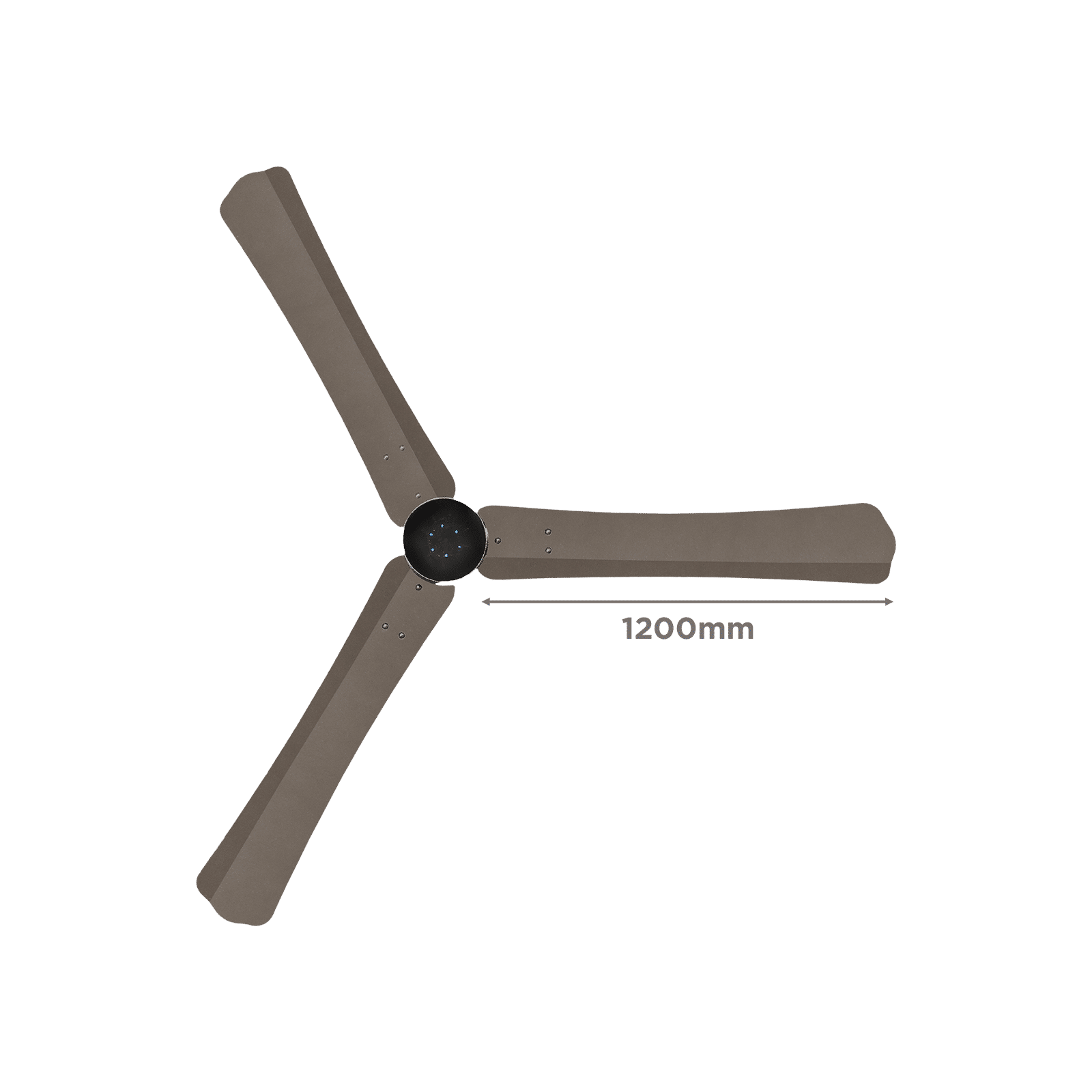atomberg Renesa Plus 5 Star 1200mm 3 Blade BLDC Motor Ceiling Fan with Remote (LED Indicator, Earth Brown) atomberg Renesa Plus 5 Star 1200mm 3 Blade BLDC Motor Ceiling Fan with Remote (LED Indicator, Earth Brown)_2