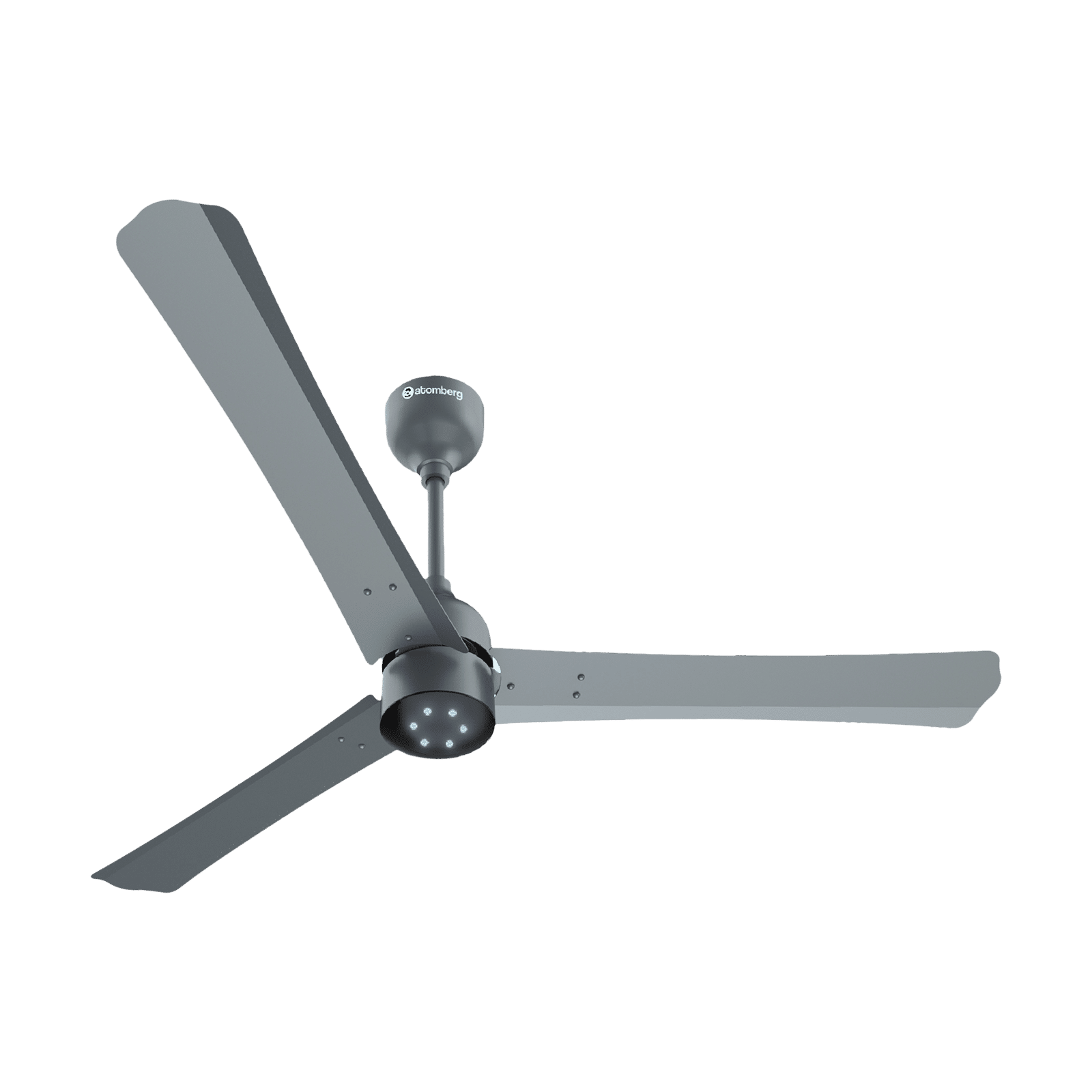 atomberg Renesa+ 5 Star 1200mm 3 Blade BLDC Motor Ceiling Fan with Remote (LED Indicator, Sand Grey)_1
