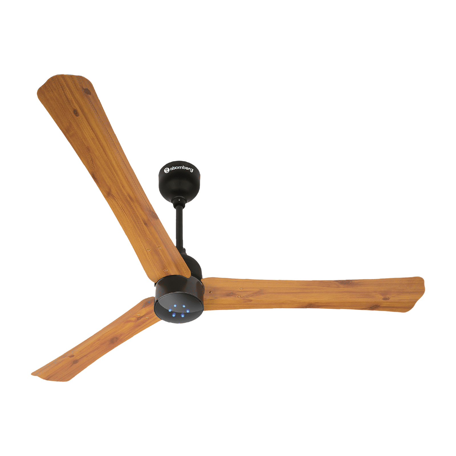 atomberg Renesa Plus 5 Star 1200mm 3 Blade BLDC Motor Ceiling Fan with Remote (LED Indicator, Golden Oakwood) atomberg Renesa Plus 5 Star 1200mm 3 Blade BLDC Motor Ceiling Fan with Remote (LED Indicator, Golden Oakwood)_1