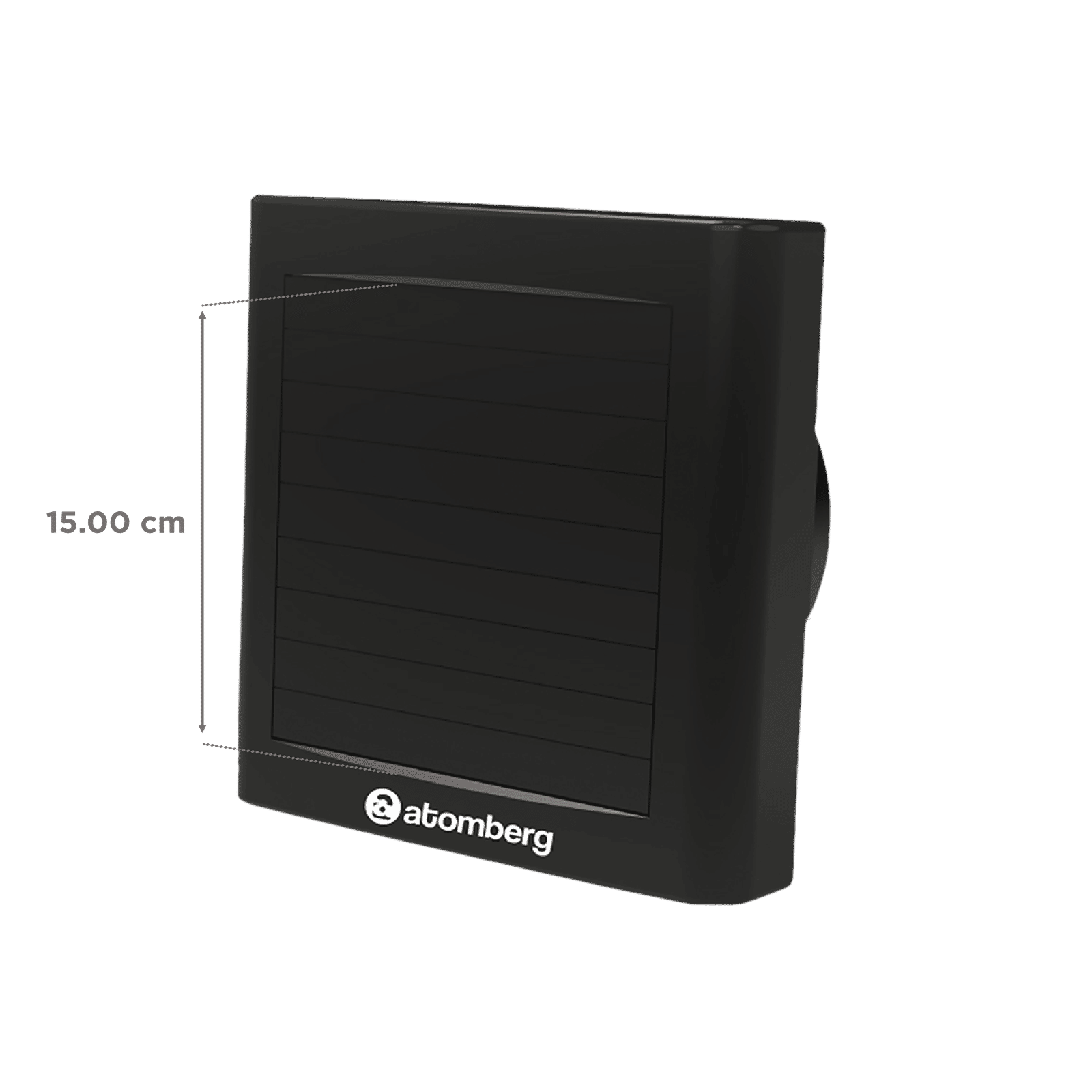atomberg Efficio Plus 6 Inch 150mm Exhaust Fan with BLDC Motor (Silent Operation, Black)_2