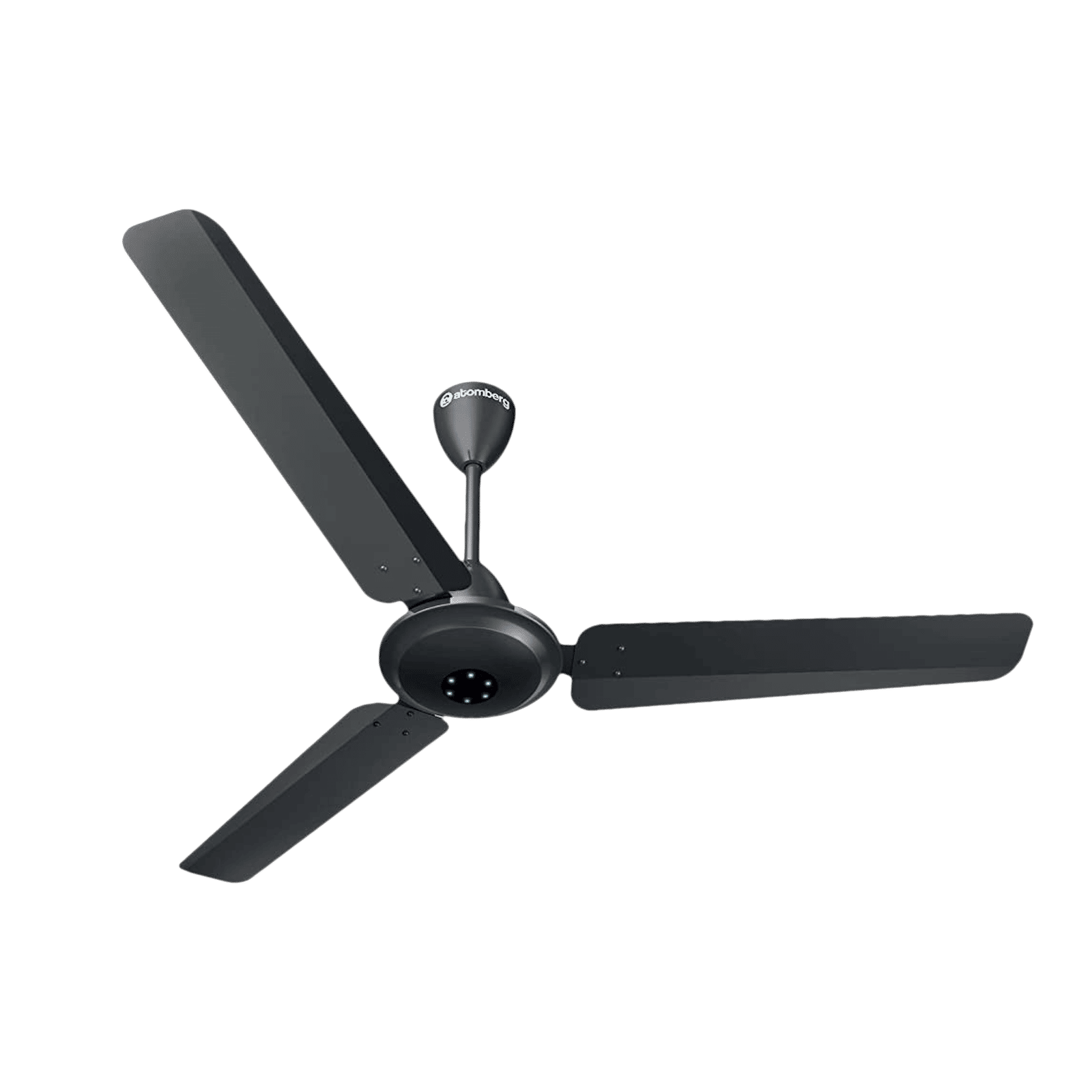 atomberg Ikano 5 Star 1200mm 3 Blade BLDC Motor Ceiling Fan with Remote (LED Speed Indicator, Gloss Black) atomberg Ikano 5 Star 1200mm 3 Blade BLDC Motor Ceiling Fan with Remote (LED Speed Indicator, Gloss Black)_1
