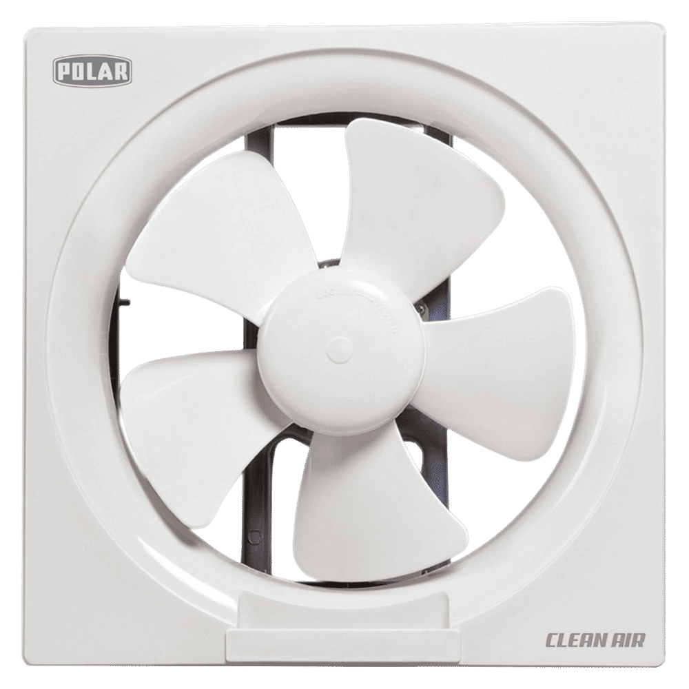 POLAR Clean Air Passion 150mm Exhaust Fan (Noiseless Operation, White) POLAR Clean Air Passion 150mm Exhaust Fan (Noiseless Operation, White)_1
