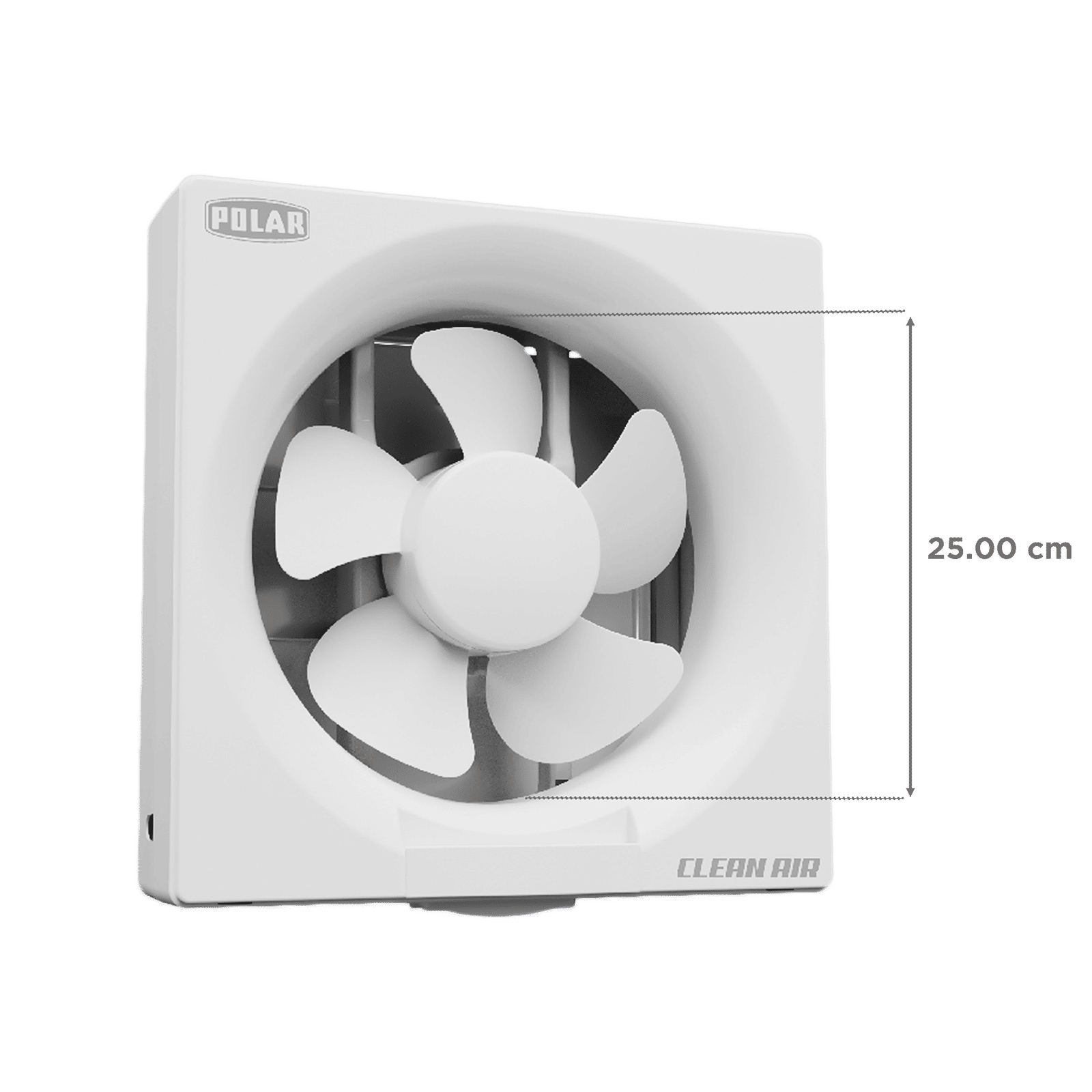POLAR Clean Air Passion 250mm Exhaust Fan (Noiseless Operation, White) POLAR Clean Air Passion 250mm Exhaust Fan (Noiseless Operation, White)_2