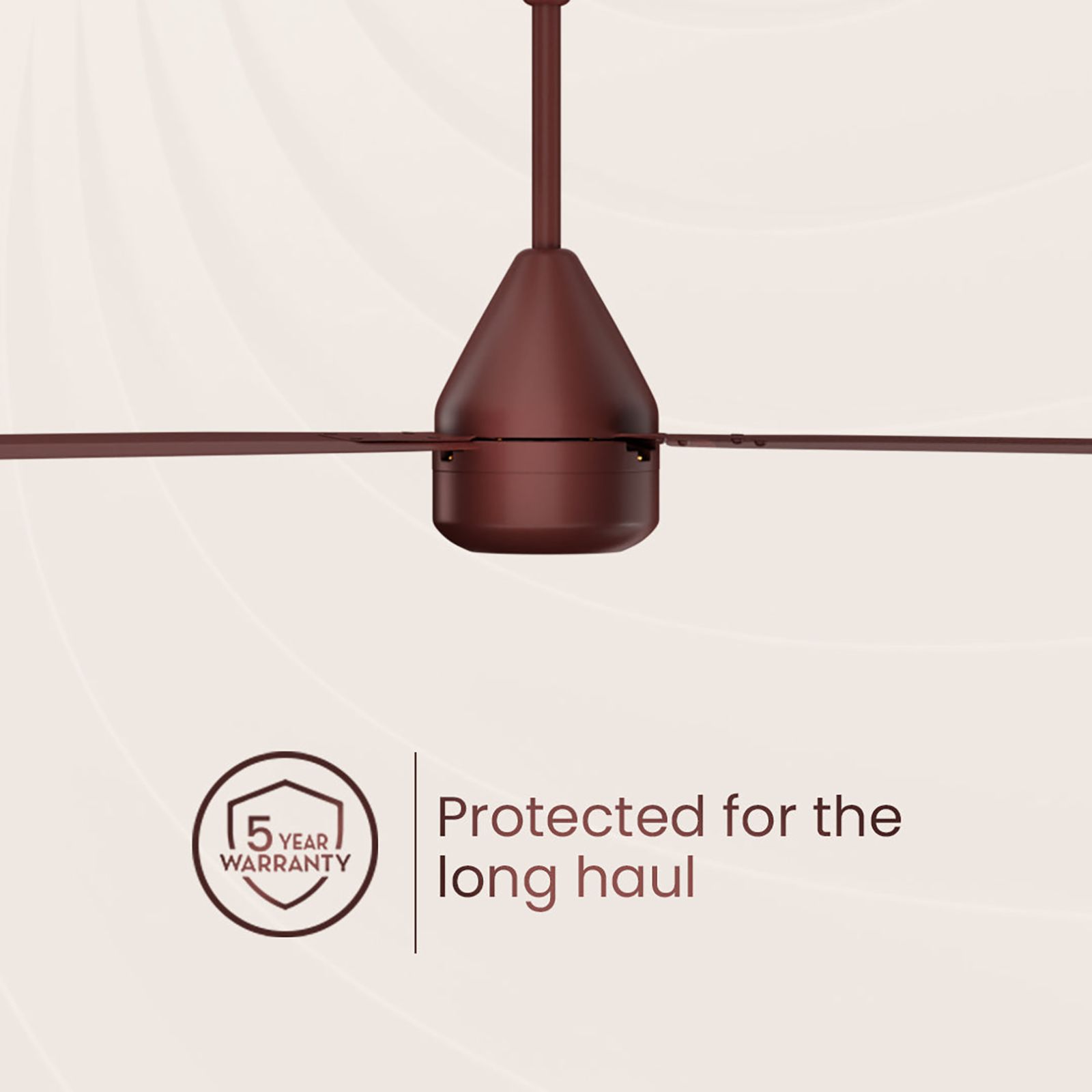 Crompton Energion Groove 5 Star 1200mm 3 Blade BLDC Motor Ceiling Fan with Remote (Anti Rust, Brown)_8