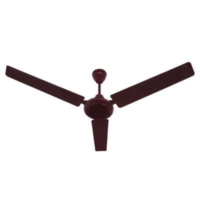 Croma ECO 1200mm 3 Blade High Speed Motor Ceiling Fan (Inverter Technology, Brown)