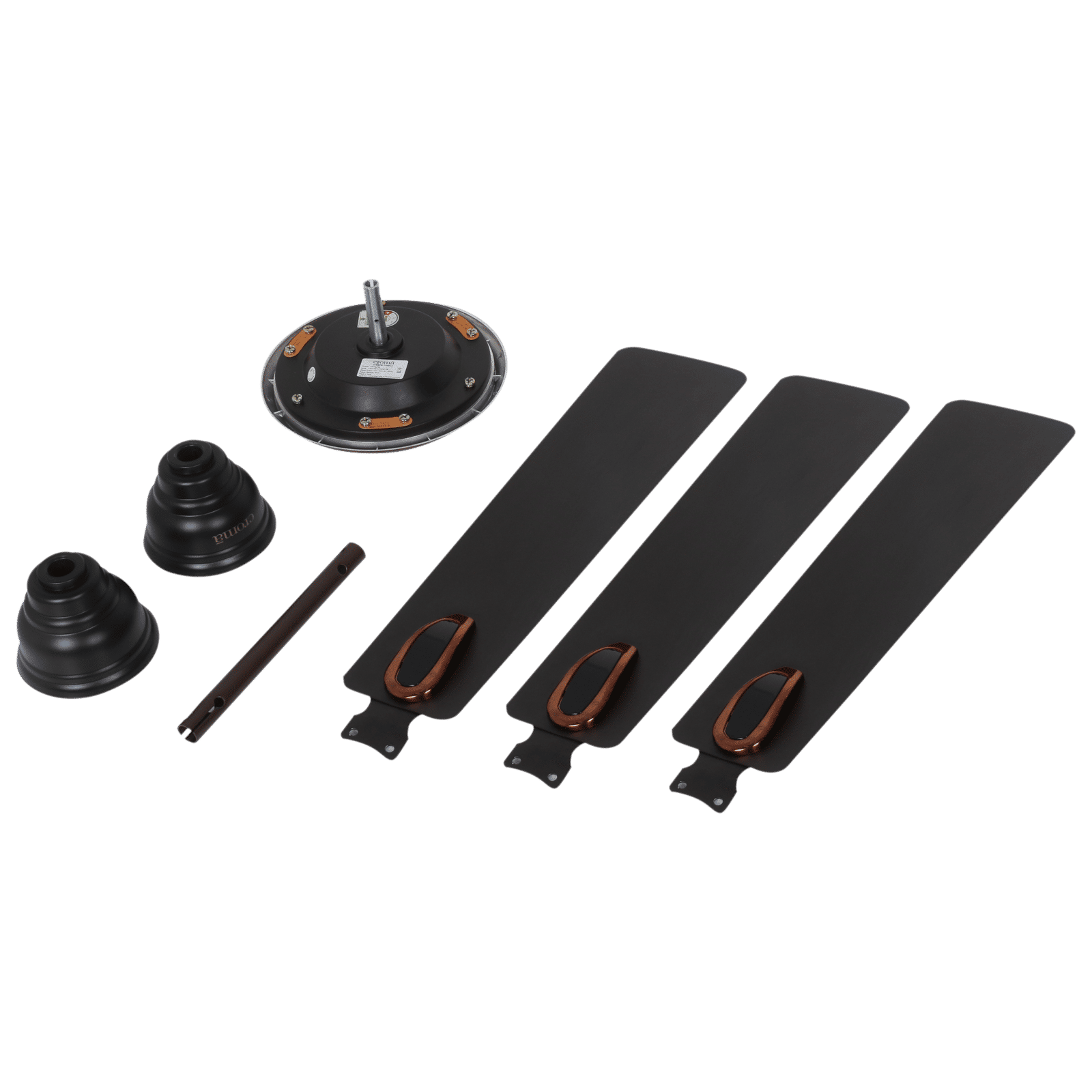 Croma Semi Deco 1200mm 3 Blade Copper Motor Ceiling Fan (Rust Proof, Dark Coffee) Croma Semi Deco 1200mm 3 Blade Copper Motor Ceiling Fan (Rust Proof, Dark Coffee)_11