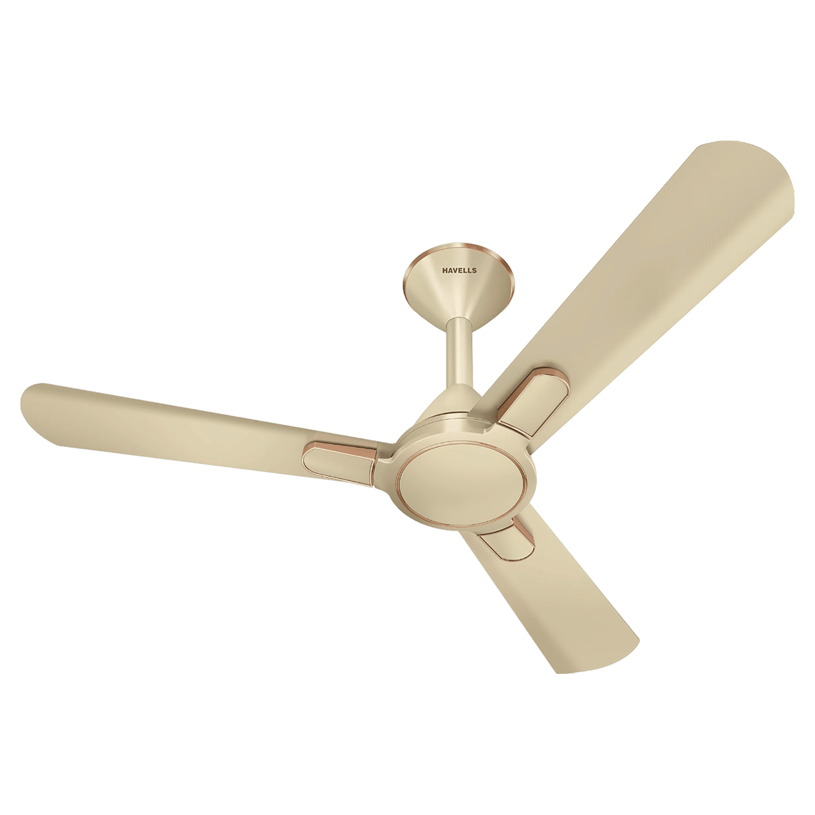 HAVELLS Bianca 5 Star 1200mm 3 Blade BLDC Motor Ceiling Fan with Remote (High Air Thrust, Gold Mist)_8