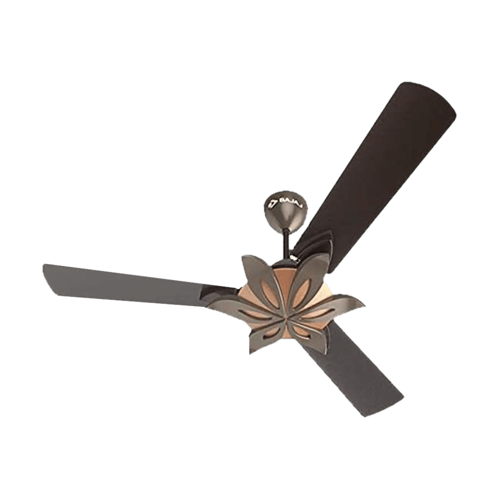 BAJAJ Floweret EE 1 Star 1200mm 3 Blade Anti Bacterial Ceiling Fan (Easy to Clean, Chocolate Brown) BAJAJ Floweret EE 1 Star 1200mm 3 Blade Anti Bacterial Ceiling Fan (Easy to Clean, Chocolate Brown)_1