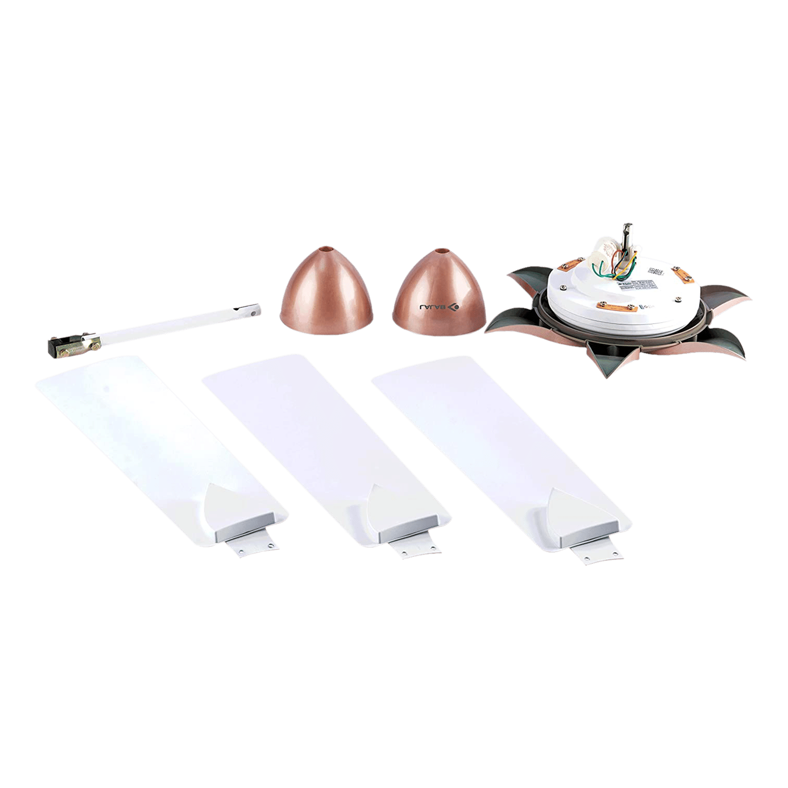 BAJAJ Floweret EE 1 Star 1200mm 3 Blade Anti Bacterial Ceiling Fan (Easy to Clean, White) BAJAJ Floweret EE 1 Star 1200mm 3 Blade Anti Bacterial Ceiling Fan (Easy to Clean, White)_6