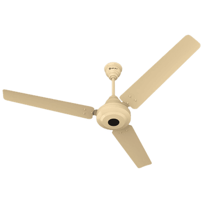 BAJAJ Energos 26 5 Star 1200mm 3 Blade BLDC Motor Ceiling Fan (Silent Operation, Base Ivory)