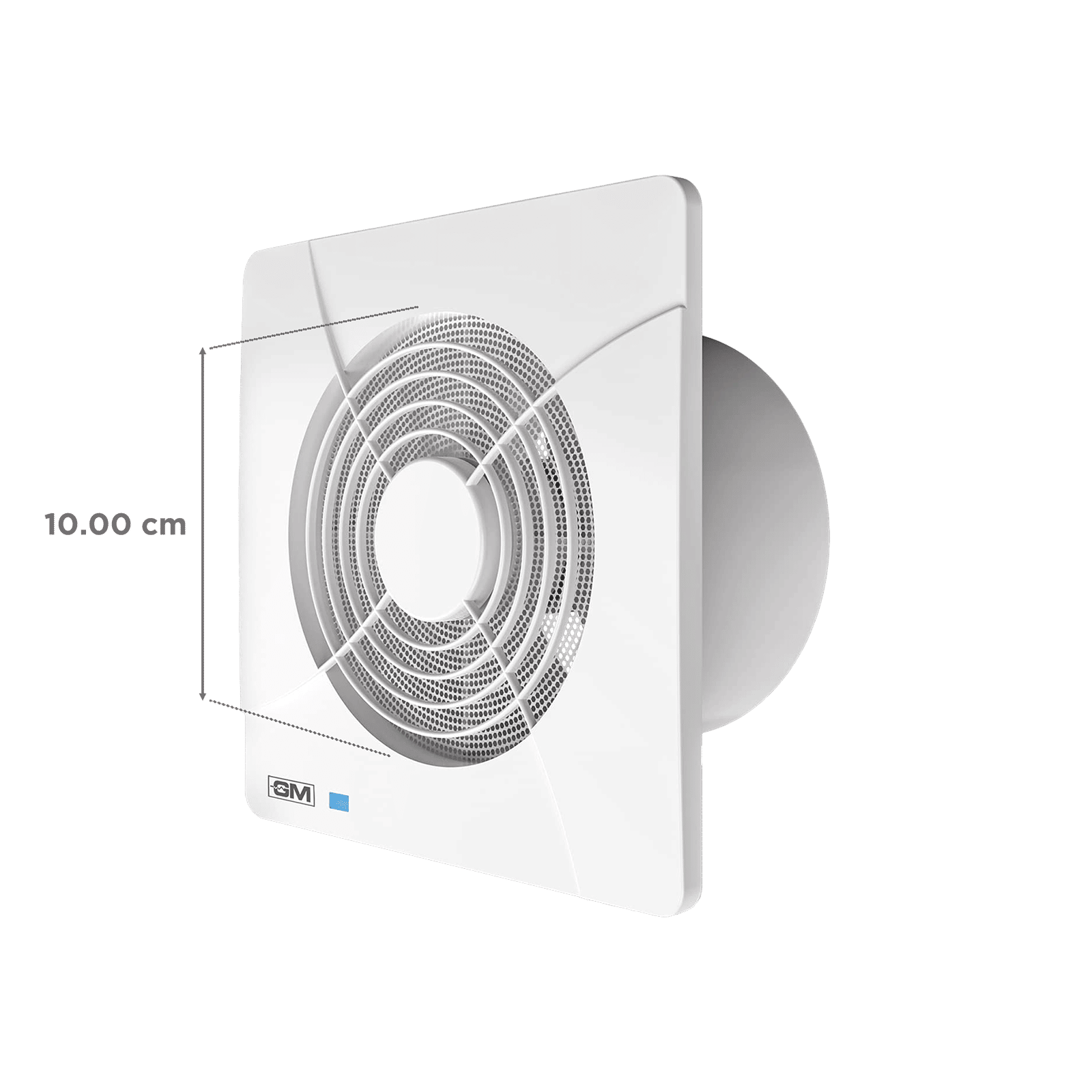 GM Clean'o 4 Inch 100mm Exhaust Fan with BLDC Motor (Noiseless Operation, White) GM Clean'o 4 Inch 100mm Exhaust Fan with BLDC Motor (Noiseless Operation, White)_2