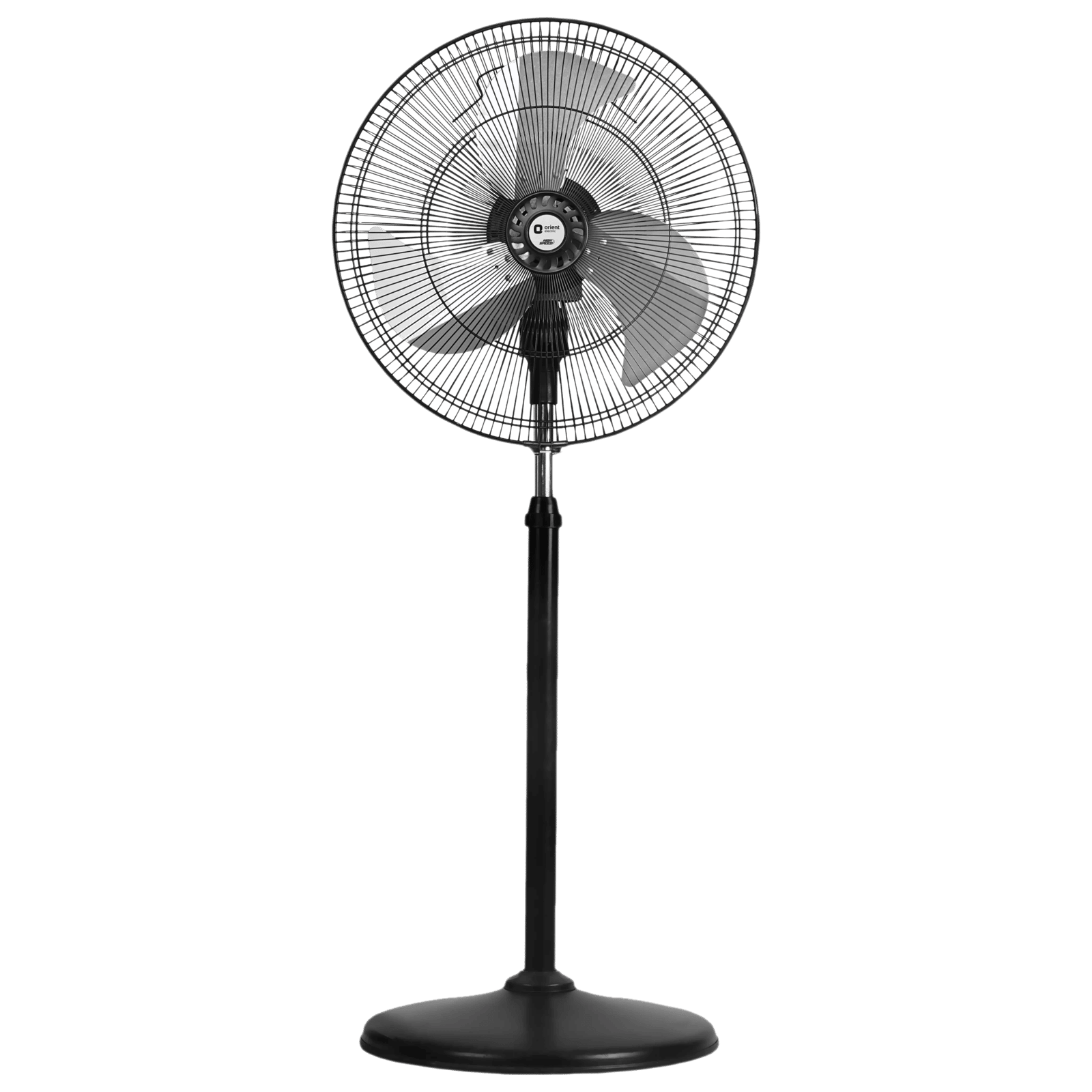 Orient Tornado II 450mm 3 Blade High Speed Pedestal Fan (Inverter Technology, Black)_1