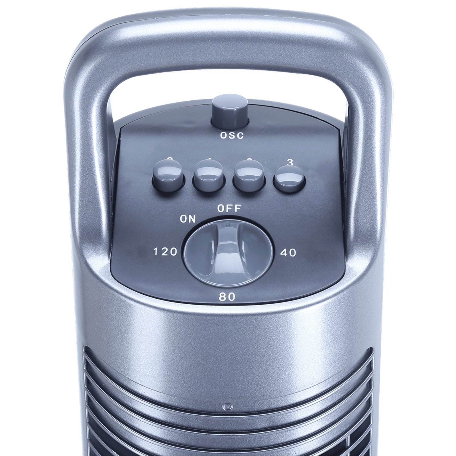 Croma Tower Fan (3 Speed Settings, Grey) Croma Tower Fan (3 Speed Settings, Grey)_5