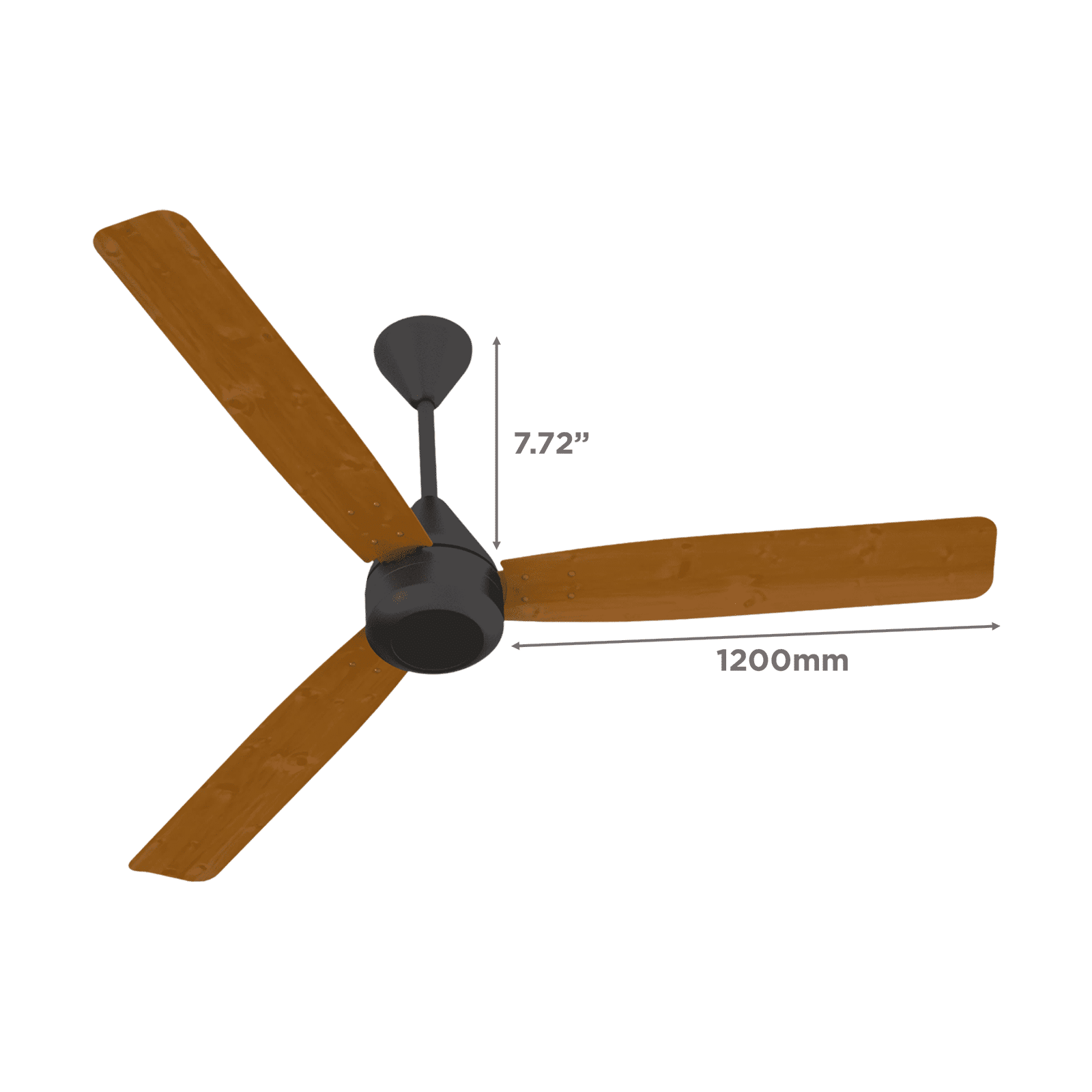 Crompton Energion Cromair 5 Star 1200mm 3 Blade BLDC Motor Ceiling Fan with Remote (Anti Rust, Light Pinewood) Crompton Energion Cromair 5 Star 1200mm 3 Blade BLDC Motor Ceiling Fan with Remote (Anti Rust, Light Pinewood)_2