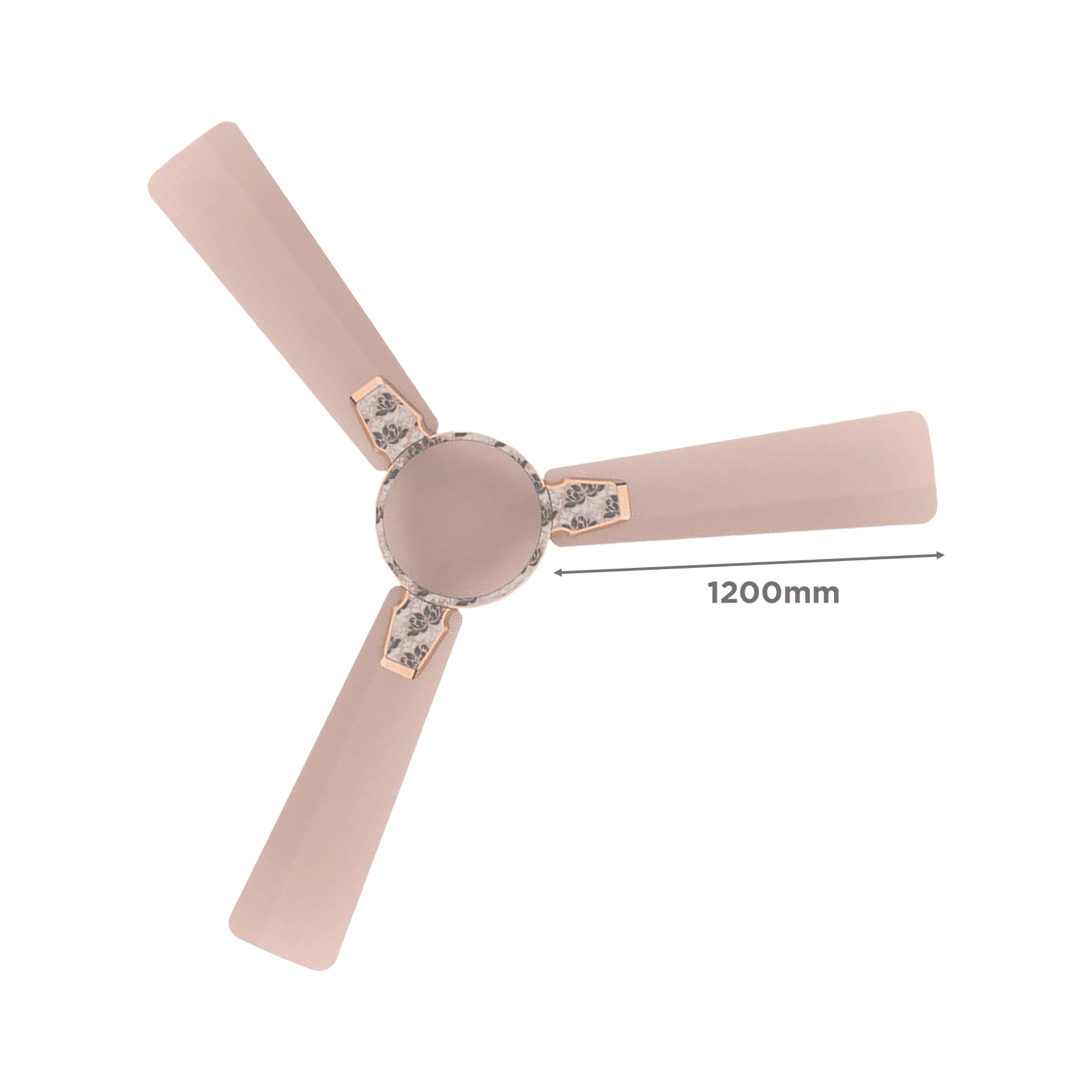 Crompton Premion Aura2 Designer 1 Star 1200mm 3 Blade Copper Motor Ceiling Fan (Duratech Technology, Rose Gold) Crompton Premion Aura2 Designer 1 Star 1200mm 3 Blade Copper Motor Ceiling Fan (Duratech Technology, Rose Gold)_2