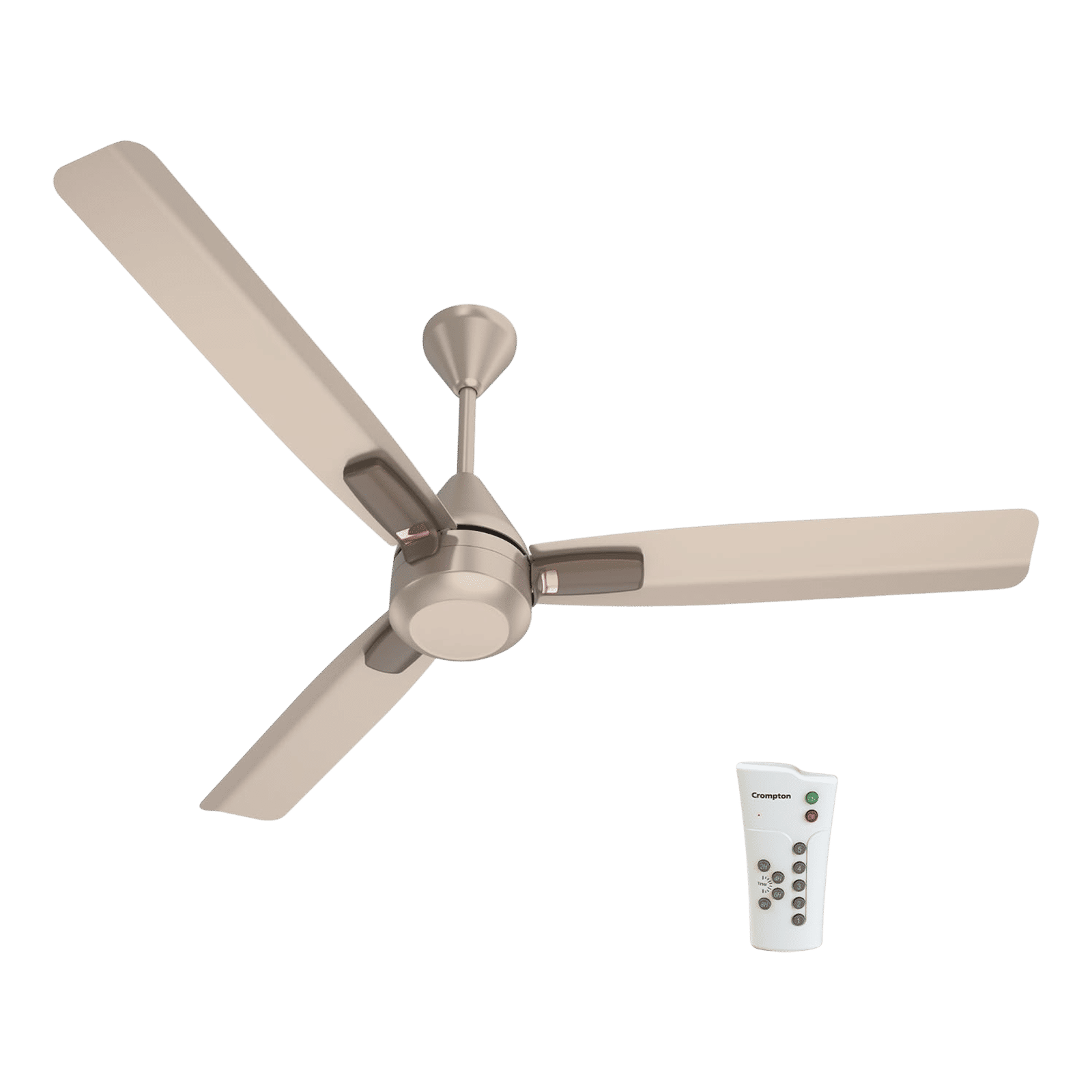 Crompton Energion Cromair Plus 5 Star 1200mm 3 Blade BLDC Motor Ceiling Fan (Inverter Technology, Satin Sand)_1
