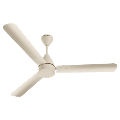 Crompton Energion Hyperjet 5 Star 1200mm 3 Blade BLDC Motor Ceiling Fan with Remote (Hyper Mode, Ivory)