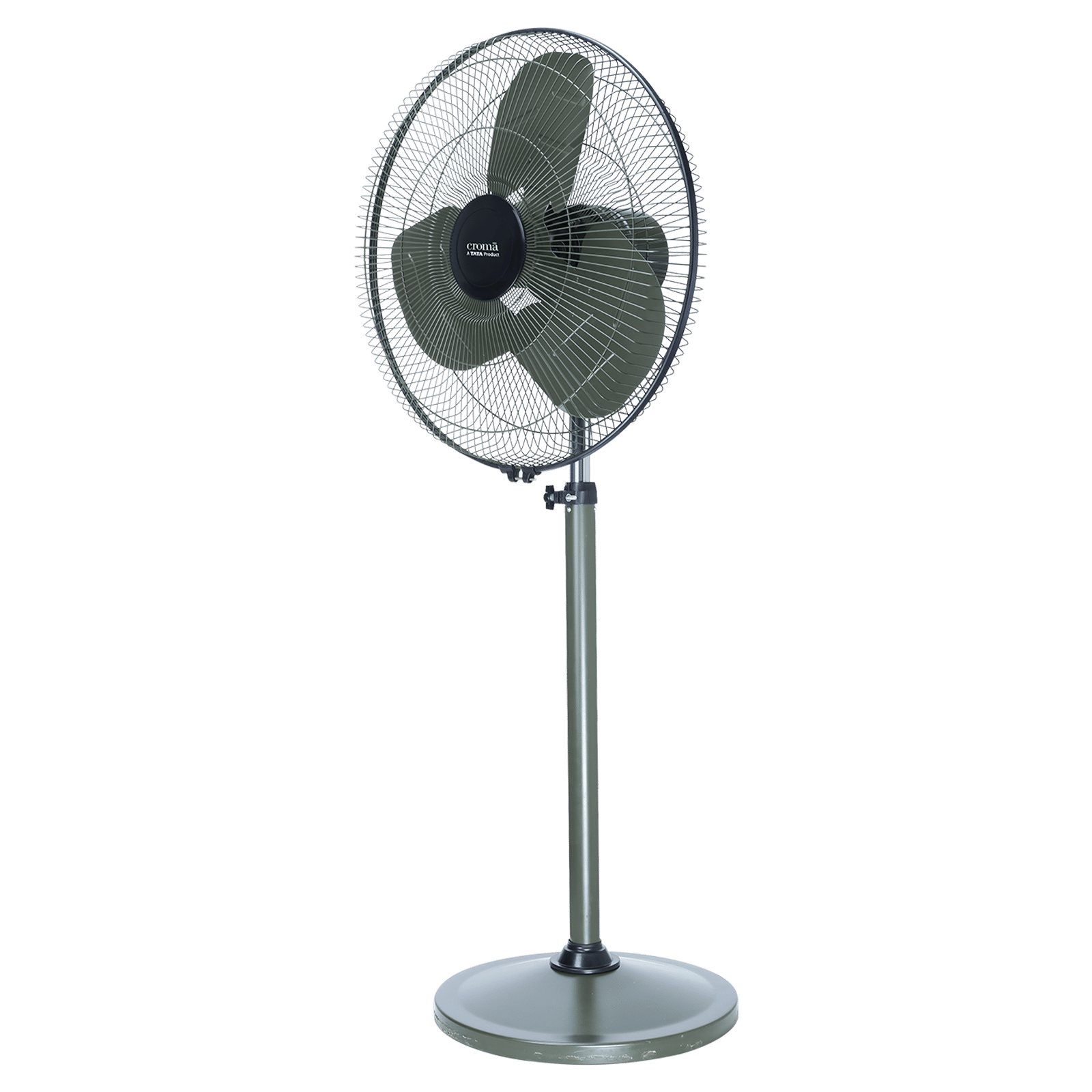 Croma 500mm 3 Blade Silent Operation Pedestal Fan (Adjustable Setting, Military Green) Croma 500mm 3 Blade Silent Operation Pedestal Fan (Adjustable Setting, Military Green)_4