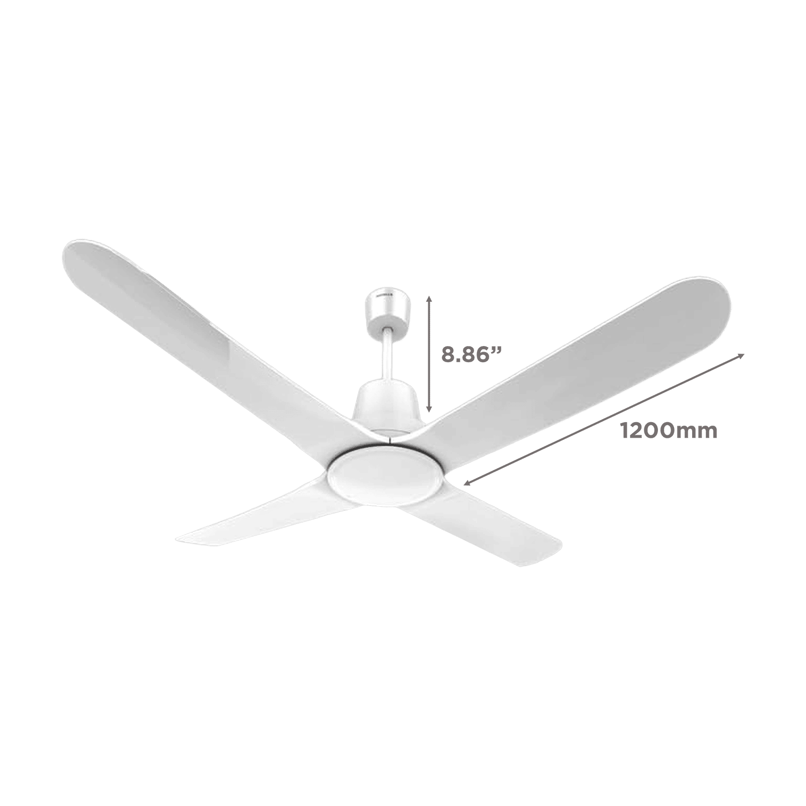 HAVELLS Libeccio 5 Star 1200mm 4 Blade BLDC Motor Ceiling Fan with Remote (Low Noise, Pearl White) HAVELLS Libeccio 5 Star 1200mm 4 Blade BLDC Motor Ceiling Fan with Remote (Low Noise, Pearl White)_2