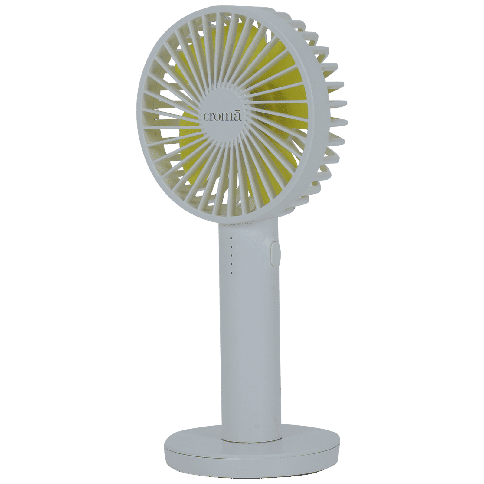 Croma 4 Blade Rechargeable Personal Fan with 2000 mAh Battery (BLDC Copper Motor, White) Croma 4 Blade Rechargeable Personal Fan with 2000 mAh Battery (BLDC Copper Motor, White)_5