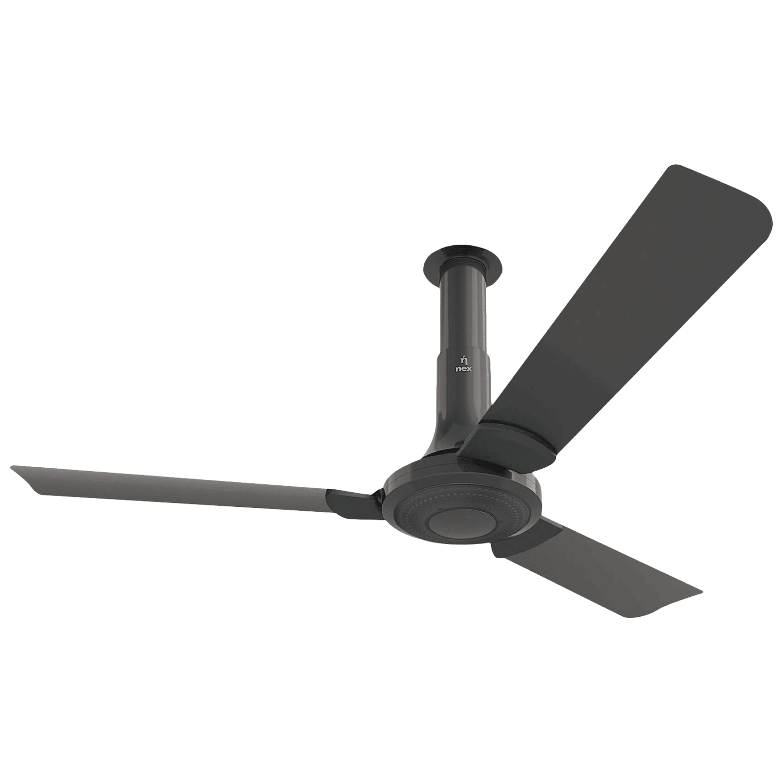 nex Glyde A40 2 Star 1200mm 3 Blade PeakTorq Motor Ceiling Fan with Remote (Dust Resistant, Granite Grey)_1