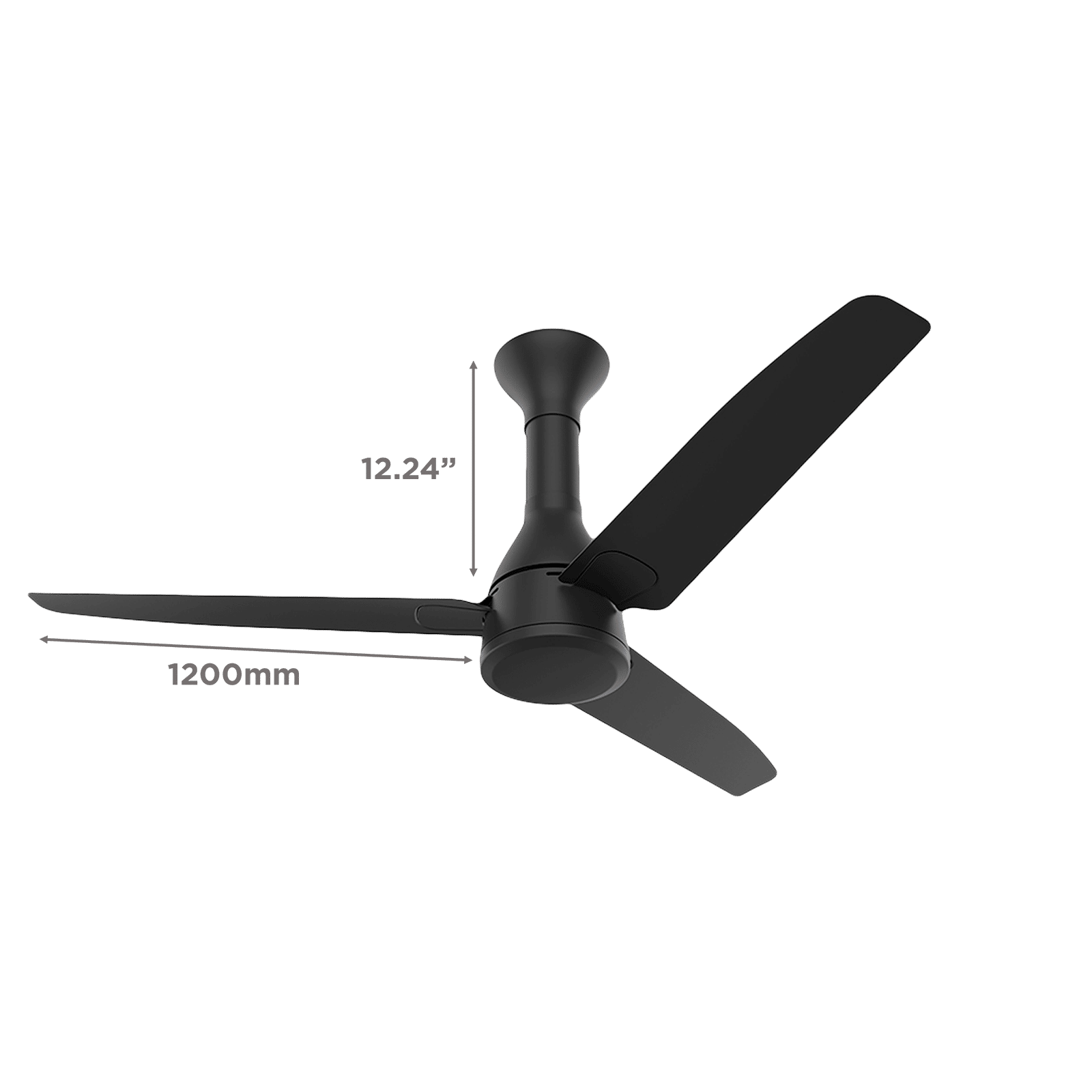 Crompton Energion Roverr 5 Star 1200mm Sweep 3 Blade BLDC Motor Ceiling Fan (Anti Rust, Matte Black) Crompton Energion Roverr 5 Star 1200mm Sweep 3 Blade BLDC Motor Ceiling Fan (Anti Rust, Matte Black)_2