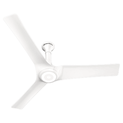 atomberg Aris Starlight 5 Star 1200mm 3 Blade BLDC Motor Smart Ceiling Fan with Remote (Voice Assistance, Marble White)