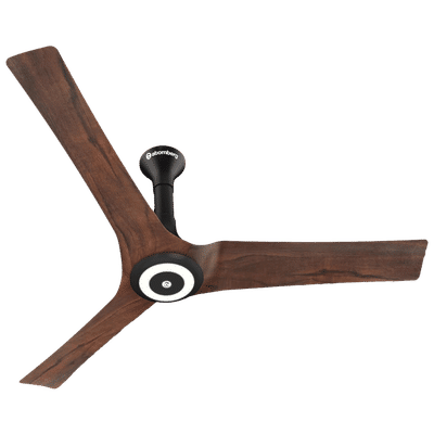 atomberg Aris 5 Star 1200mm 3 Blade BLDC Motor Smart Ceiling Fan with Remote (Voice Assistance, Dark Teakwood)